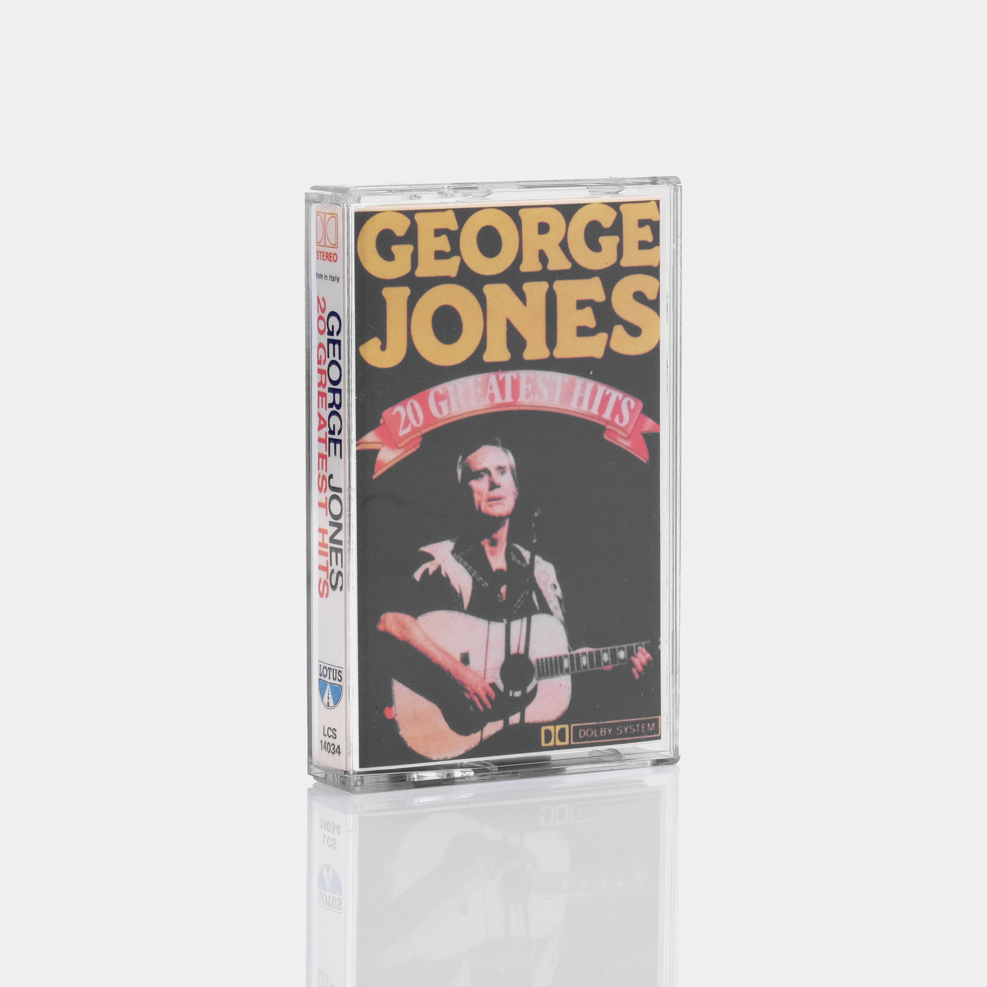 George Jones - 20 Greatest Hits Cassette Tape