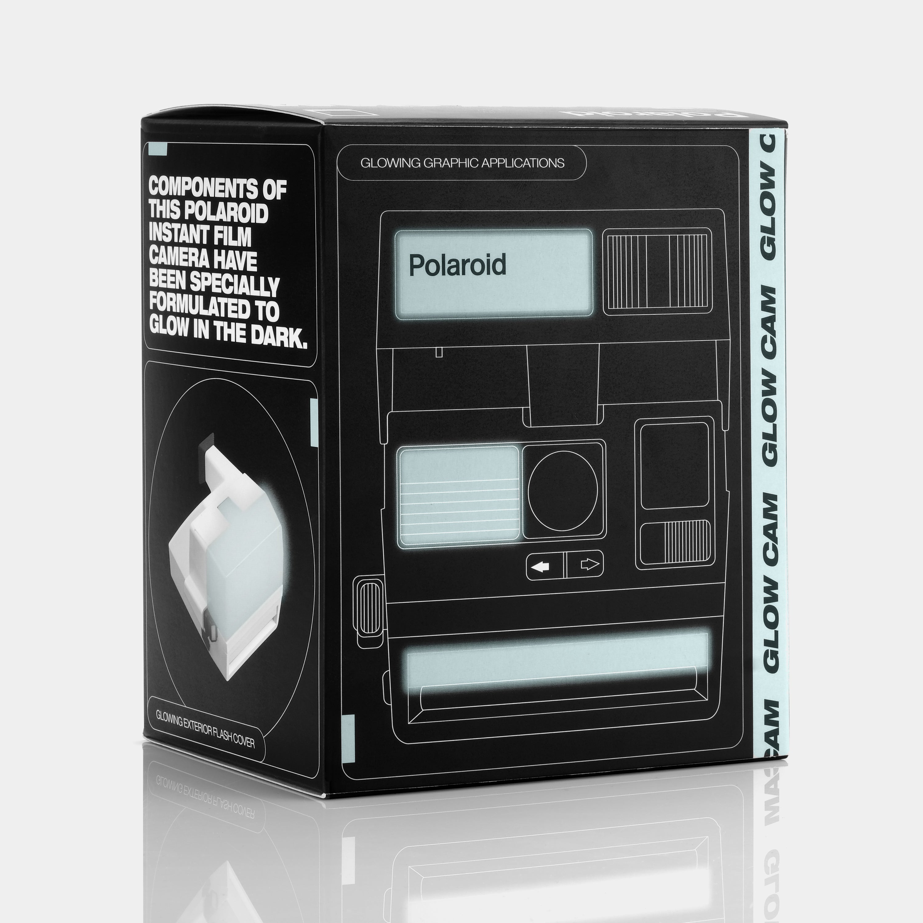 Polaroid 600 outlets Glow in the dark Instant film camera