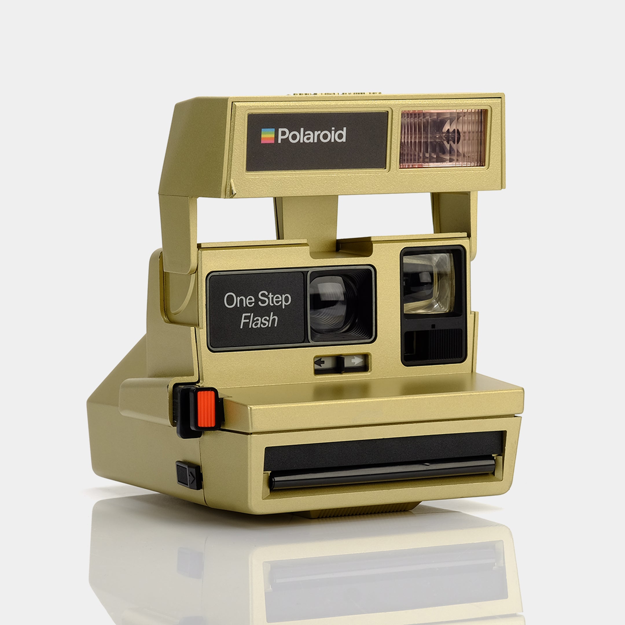 Polaroid 600 One Step Flash Gold Instant Film Camera