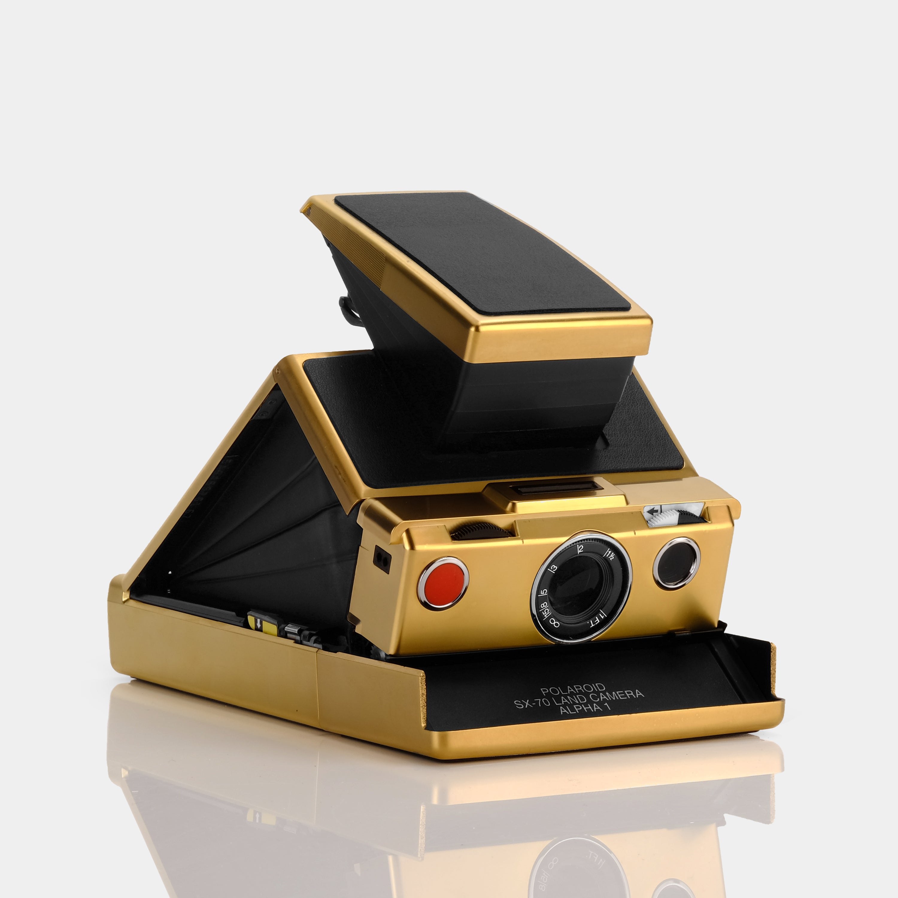 Polaroid SX-70 Gold Folding Instant Film Camera