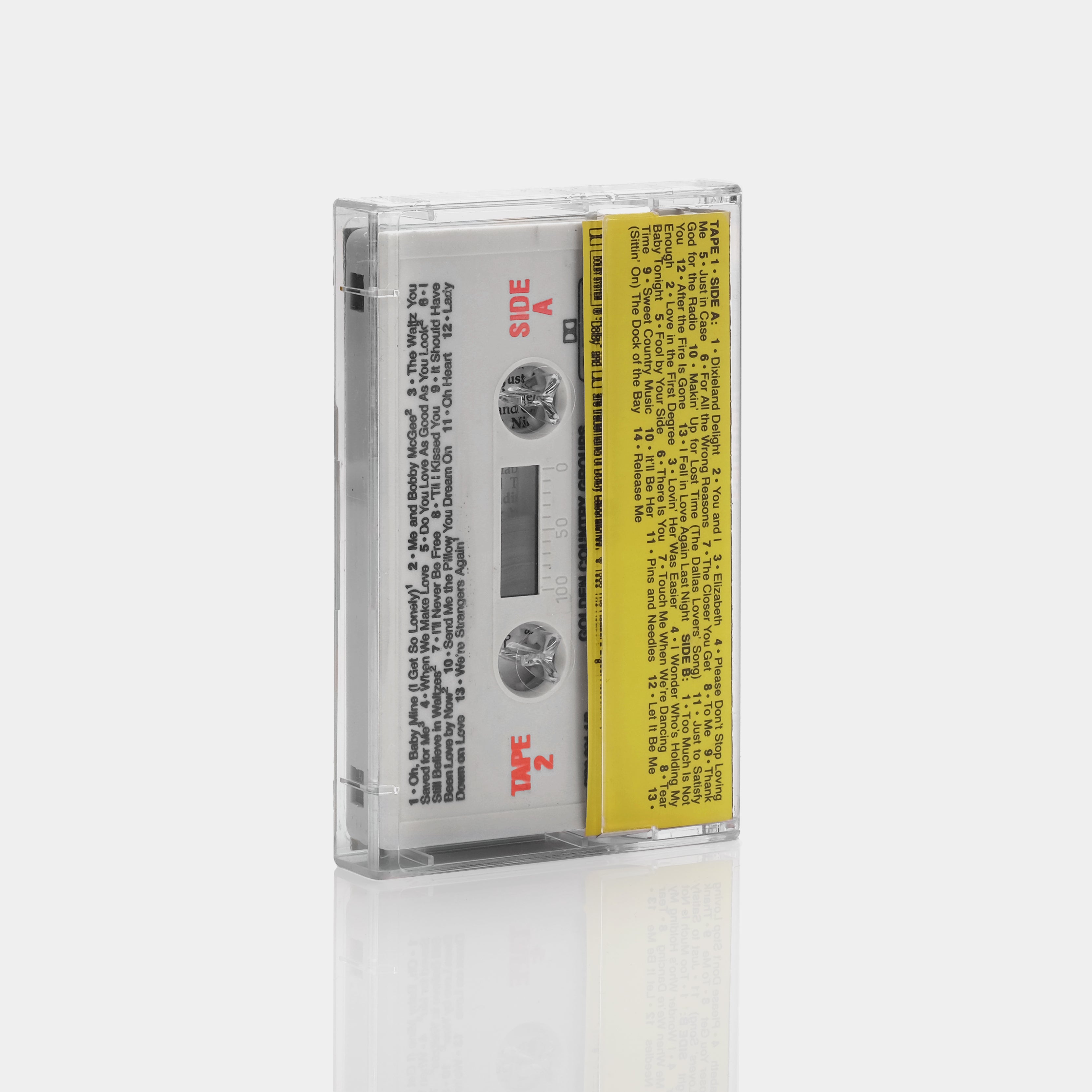 Golden Country Groups (Vol. 2) Cassette Tape