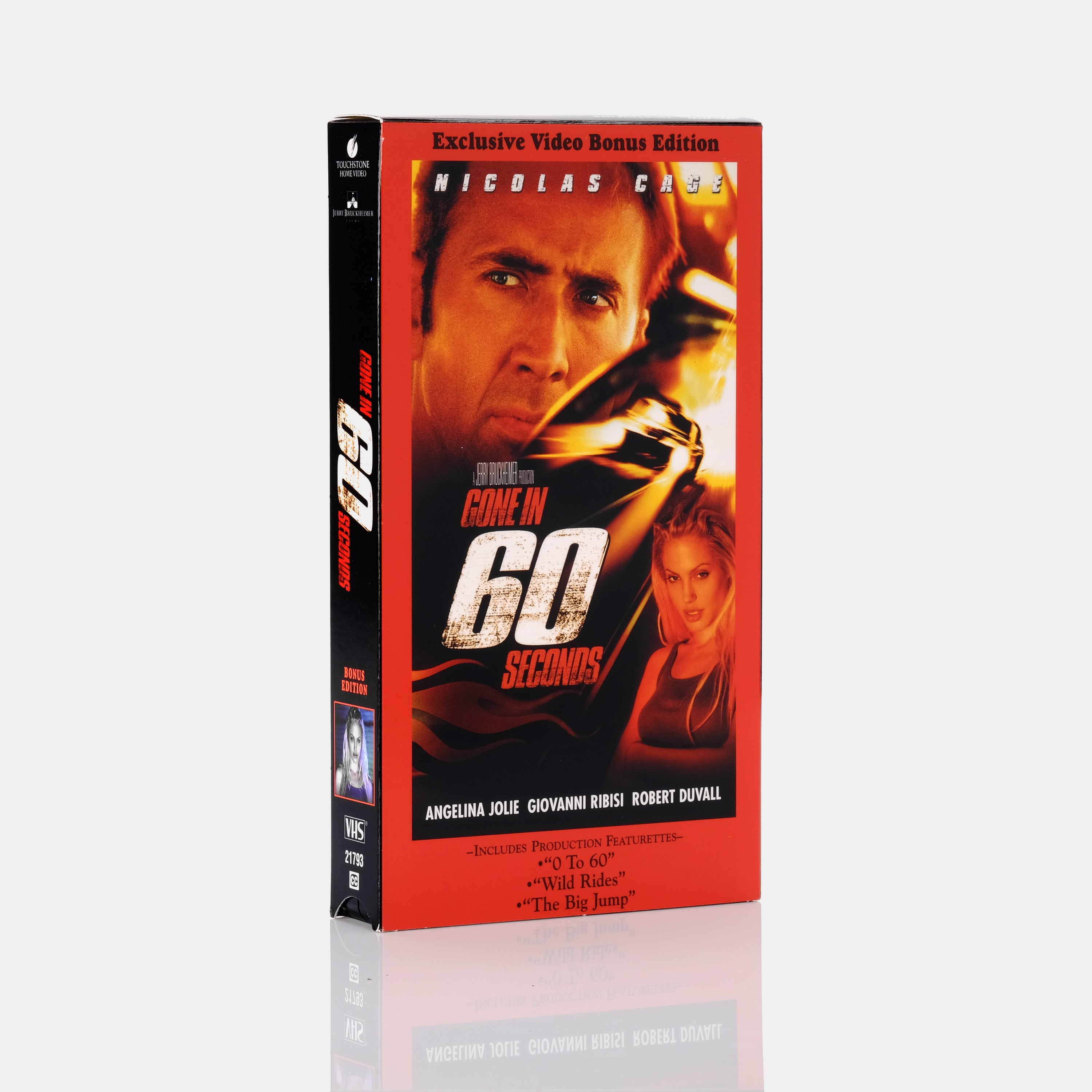 Gone in 60 Seconds VHS Tape