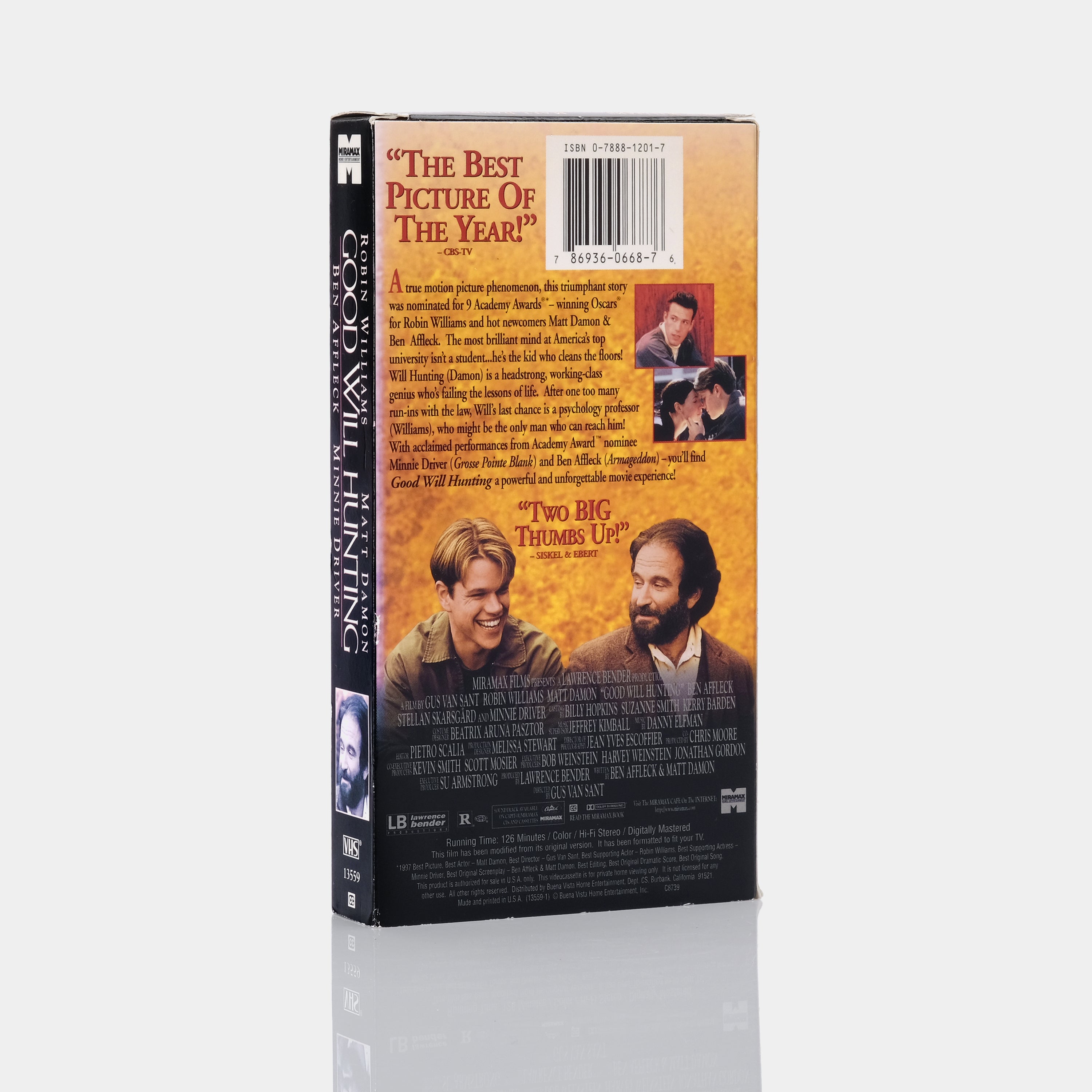 Good Will Hunting VHS Tape