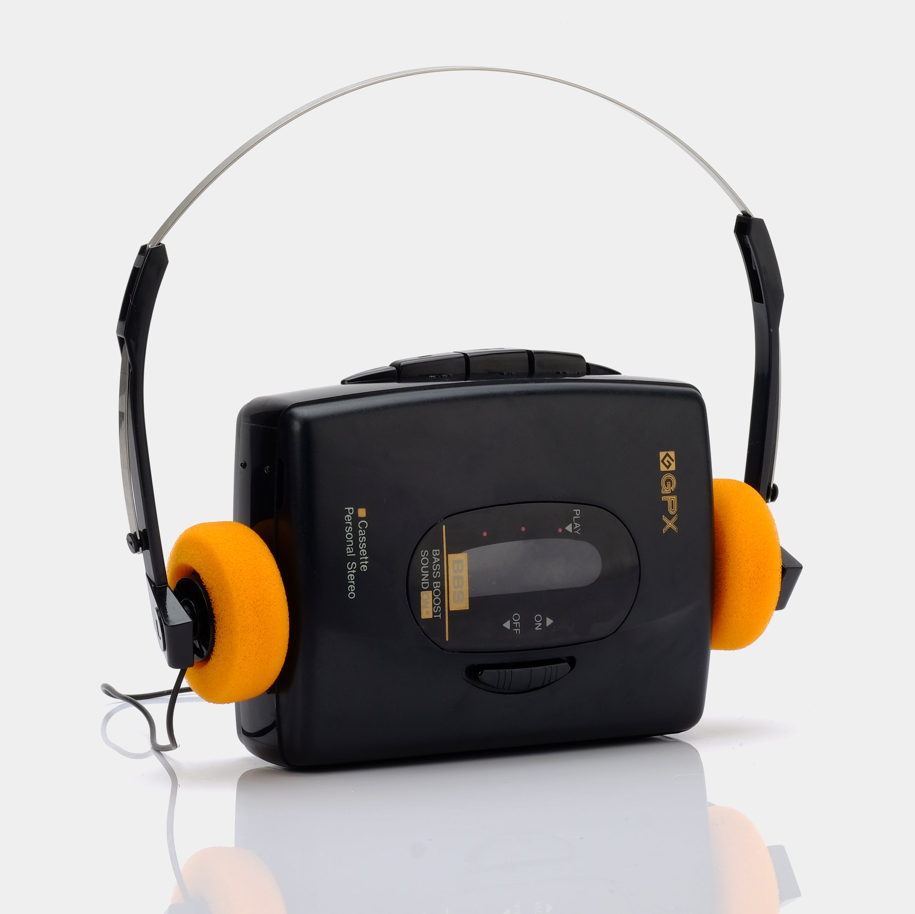 GPX Portable Bass Boost Sound Portable Cassette Player