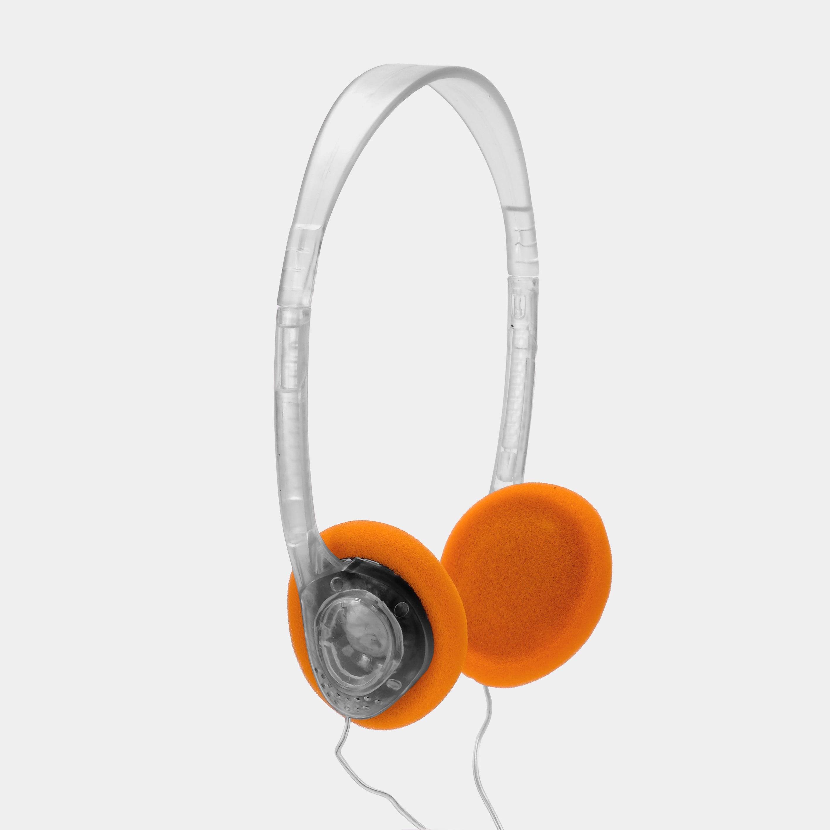 Clear On-Ear Headphones