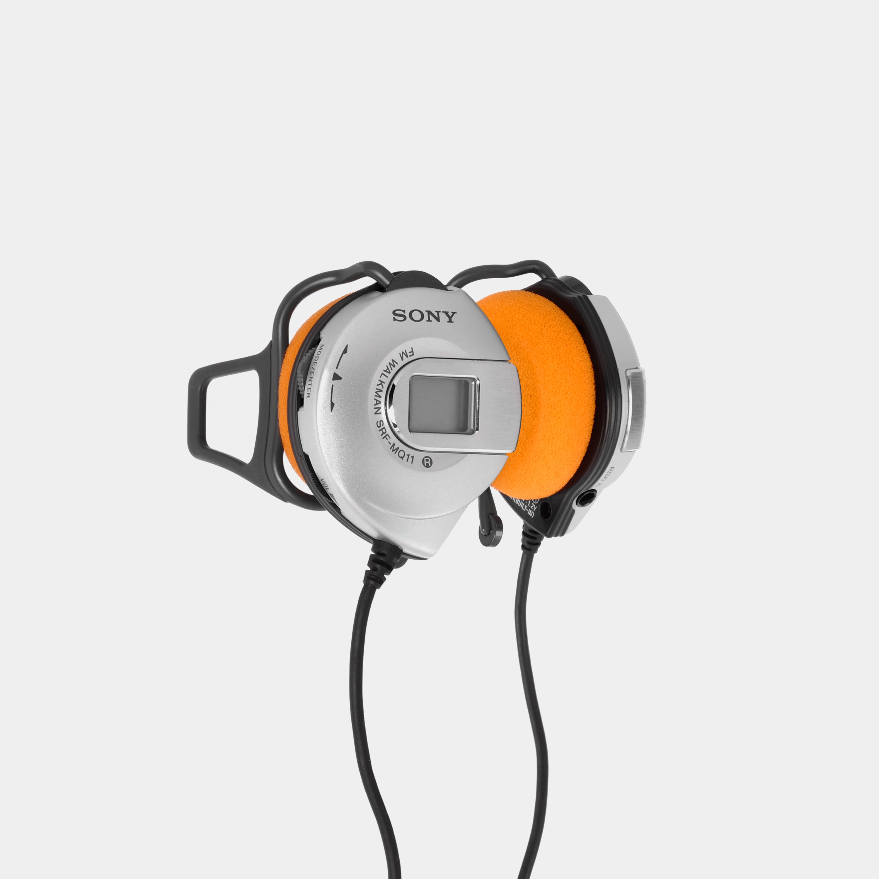 Sony SRF-MQ11 Ear Clip FM Radio Walkman Headphones