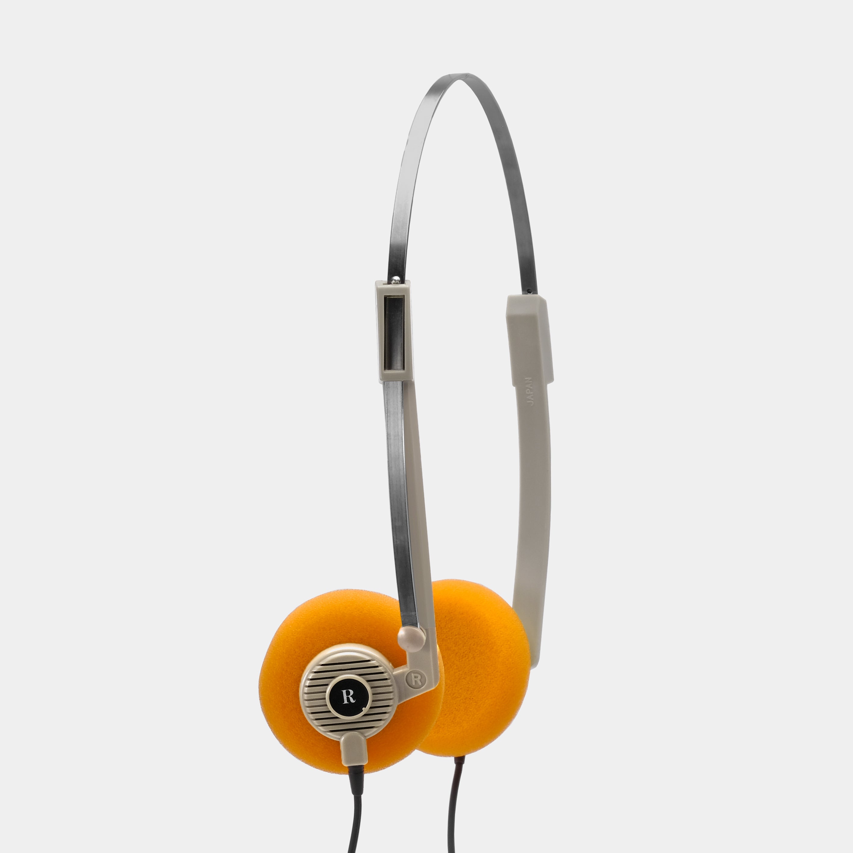 Beige On-Ear Headphones