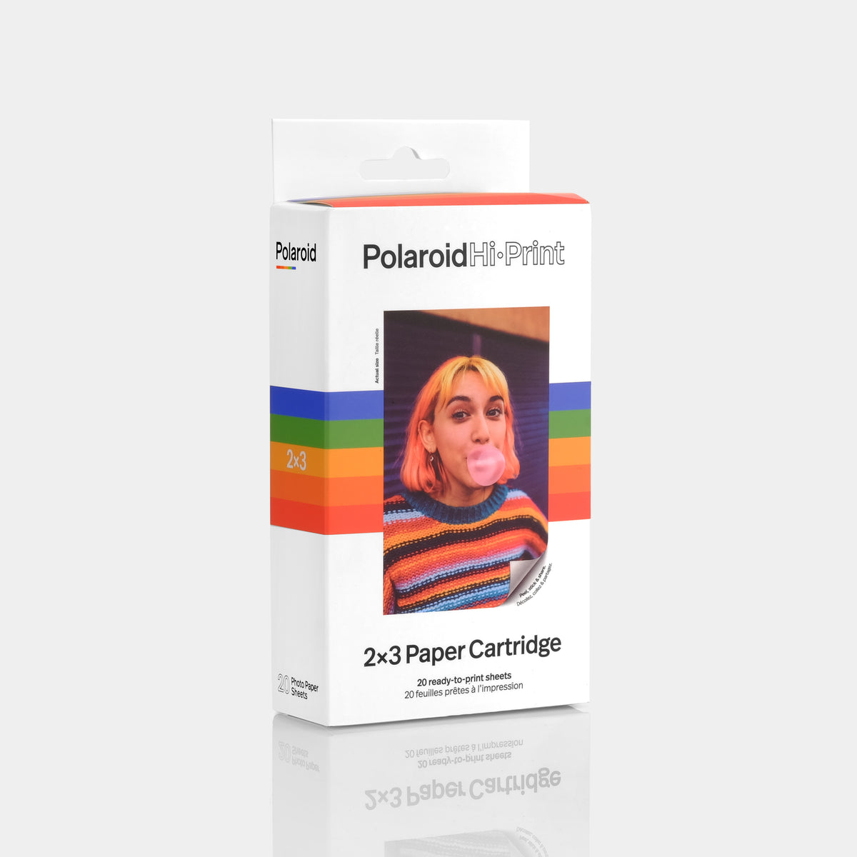 Polaroid Hi-Print 2X3 Paper Cartridge, 20 sheets +  
