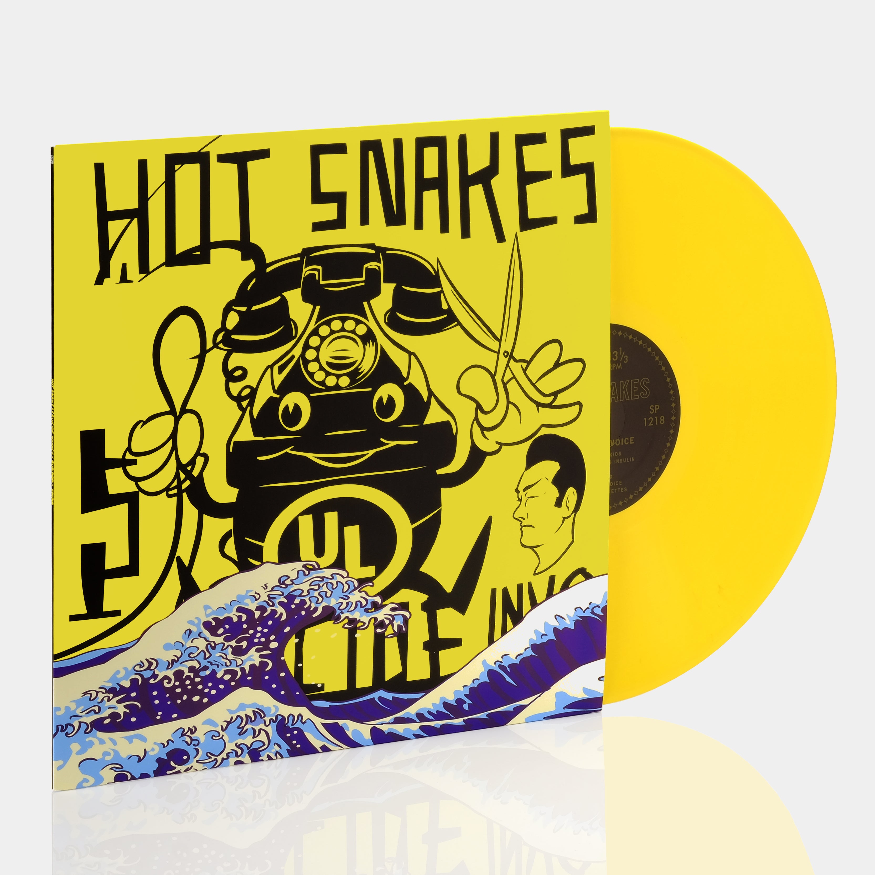 Hot Snakes - Suicide Invoice LP Yellow Vinyl Record