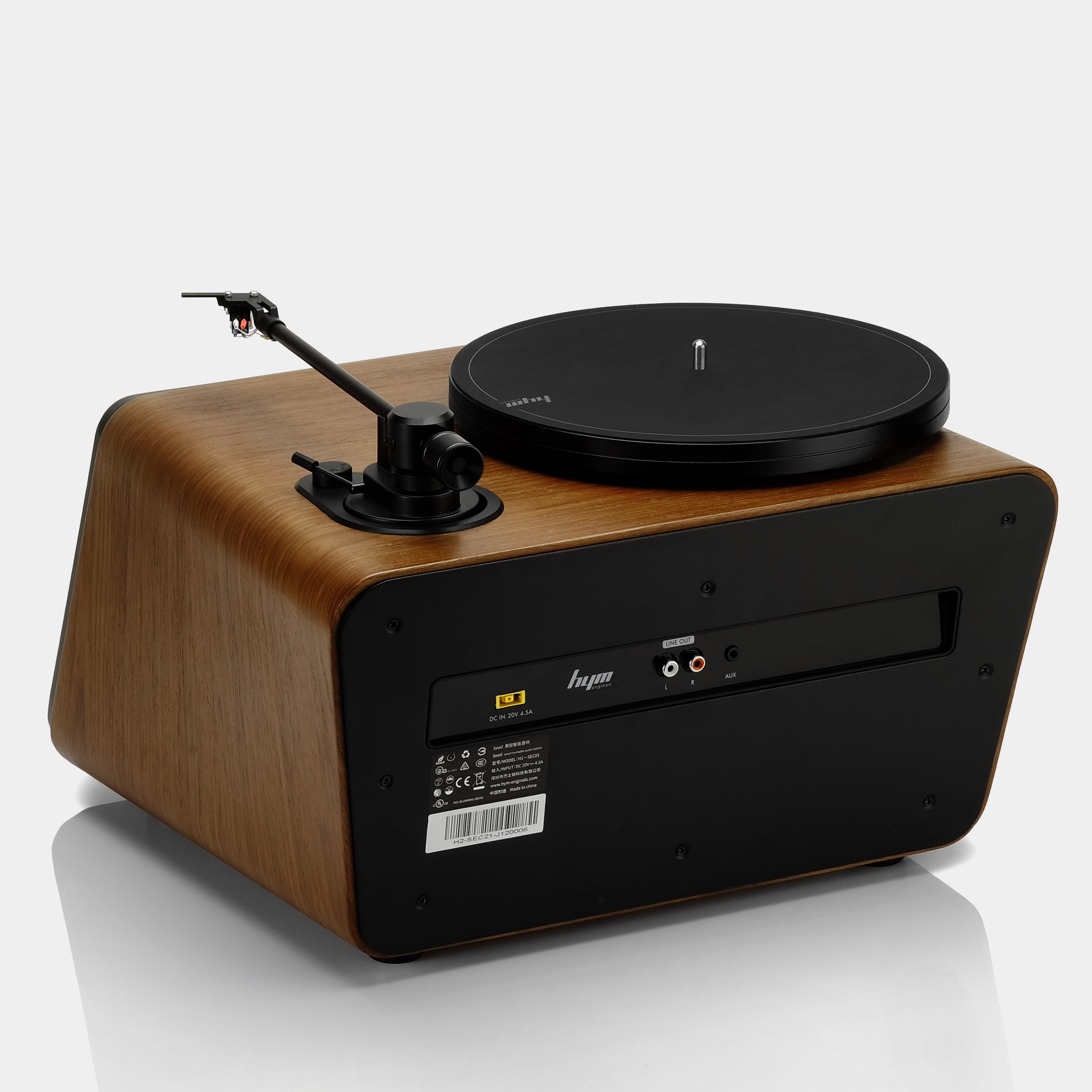 HYM Originals SEED Walnut Turntable