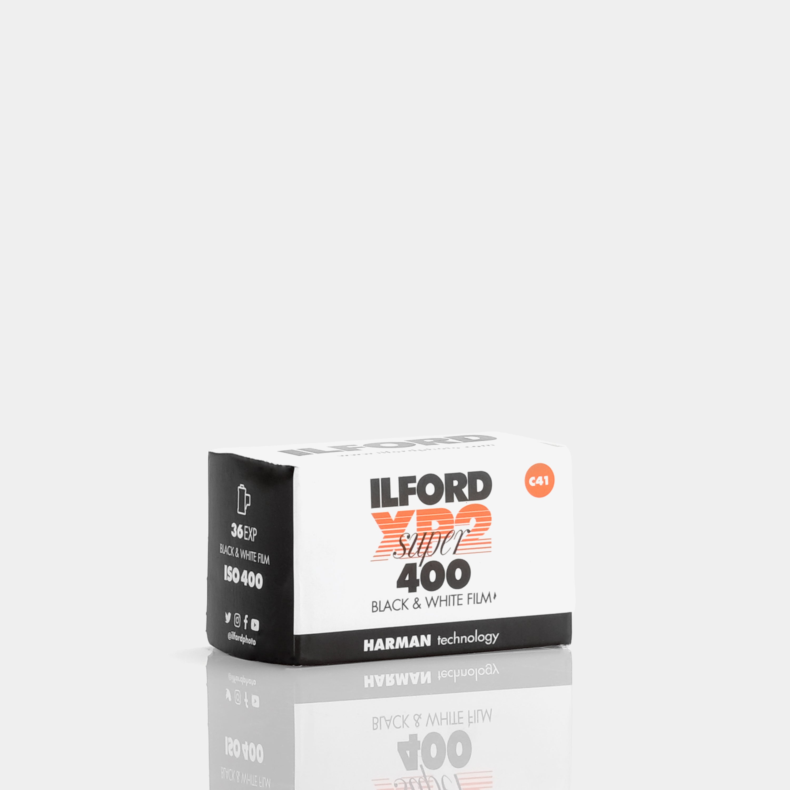 Ilford XP2 Super 400 35mm Black and White 35mm Film (36 Exposures)