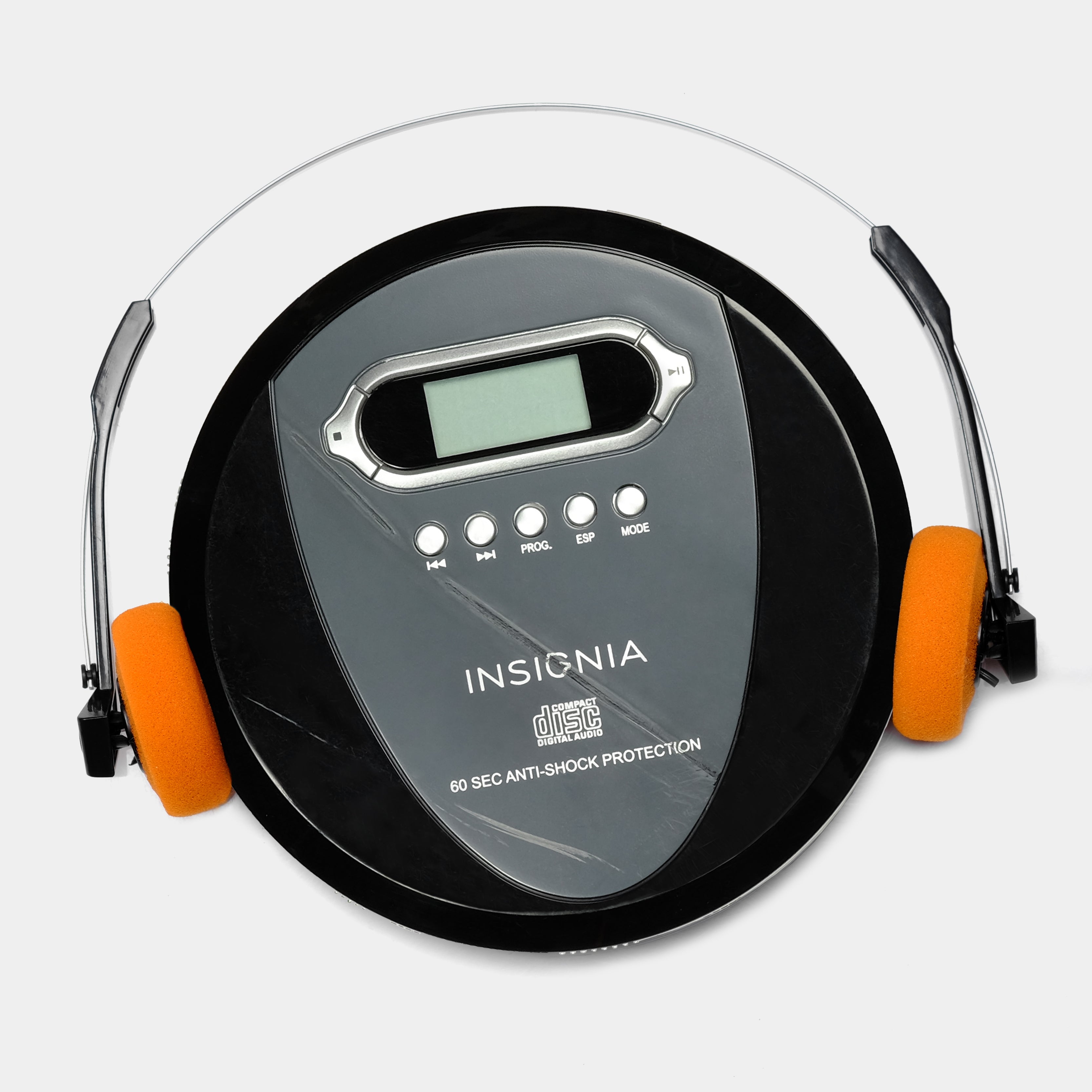 Insignia CD Player Portable NS-P4112 60s sale Anti Shock Protection With Headphones