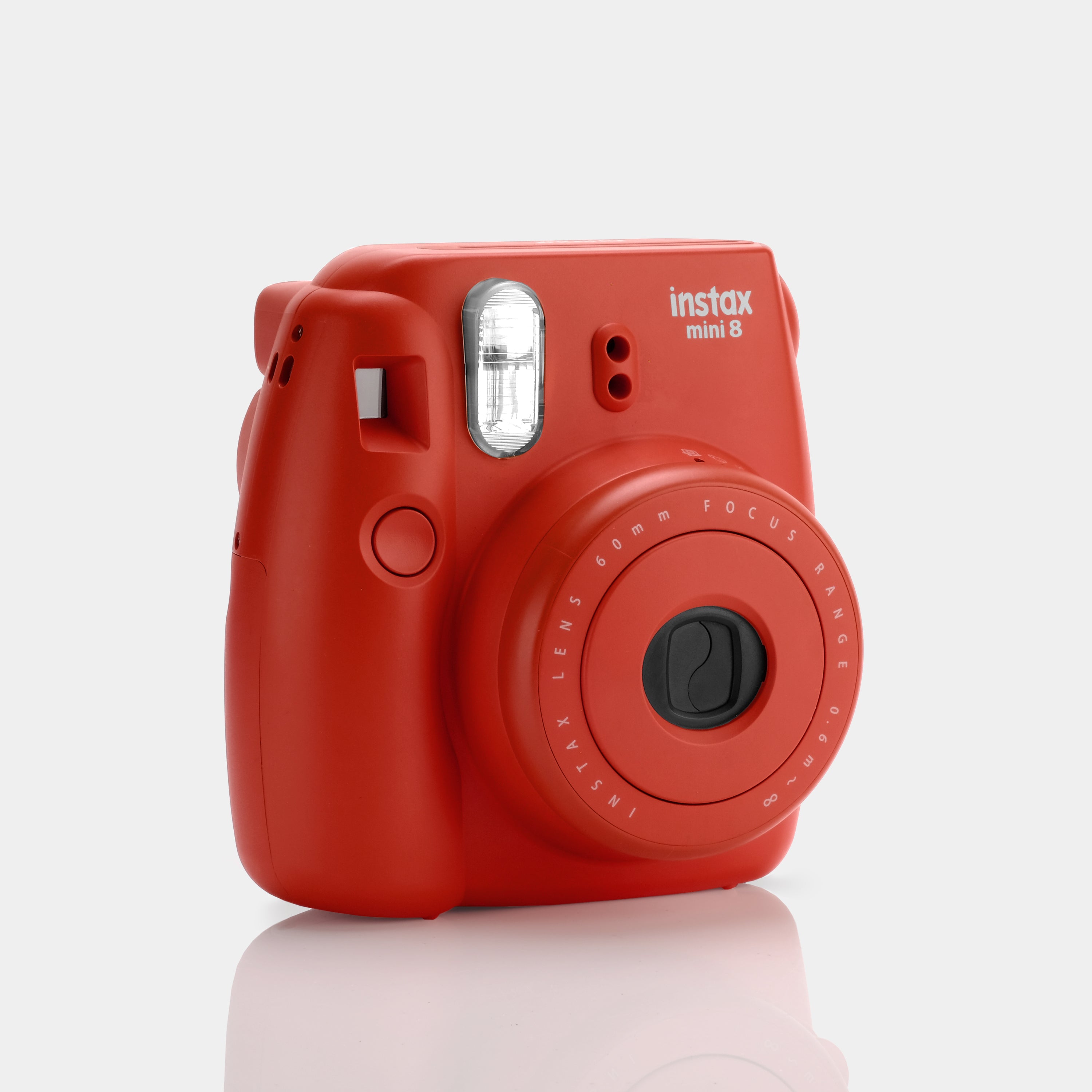 Fujifilm Instax Mini 8 Red Instant Film Camera - Refurbished