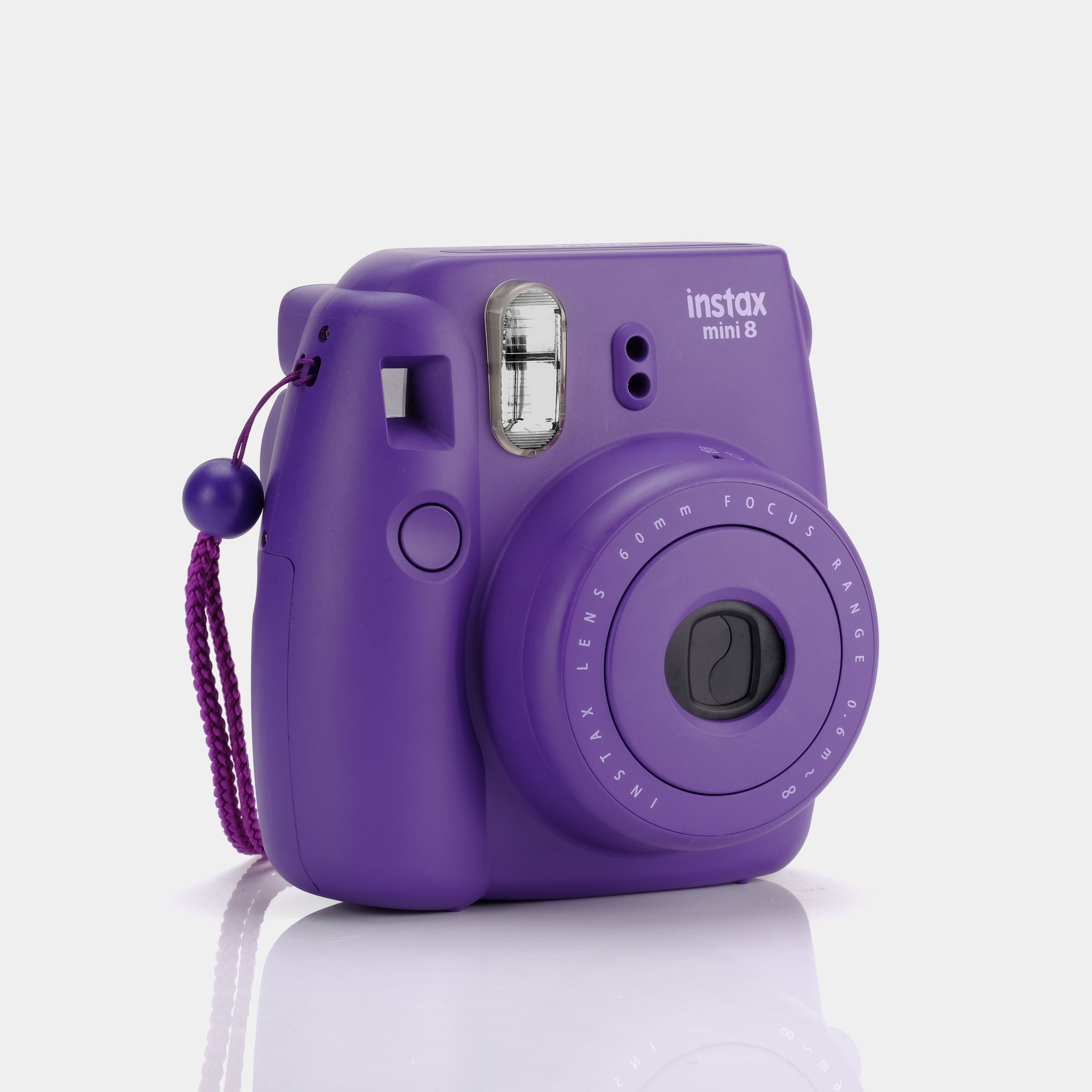 Fujifilm Instax Mini 8 Grape Instant Film Camera - Refurbished