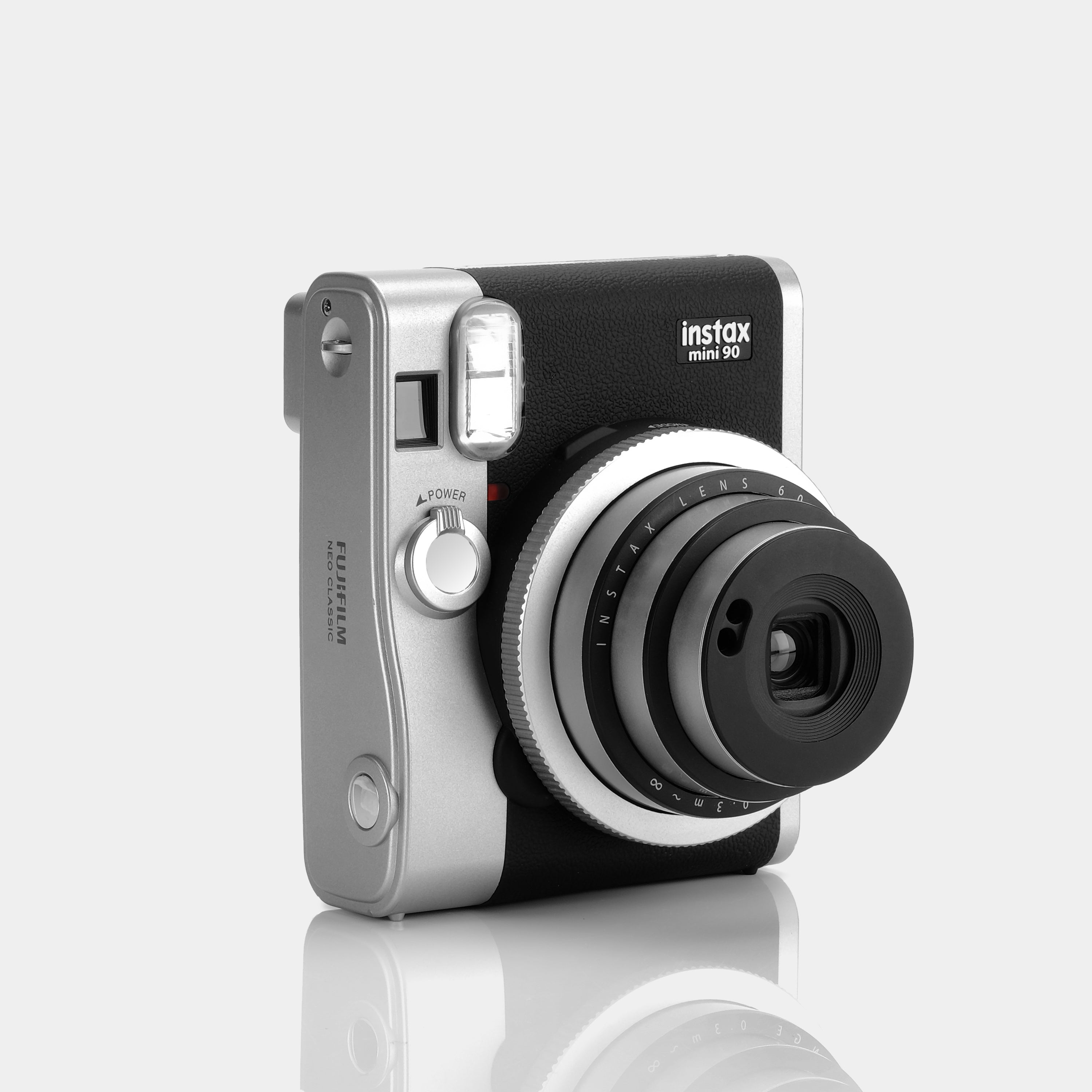 Fujifilm Instax Mini 90 Black Instant Film Camera - Refurbished