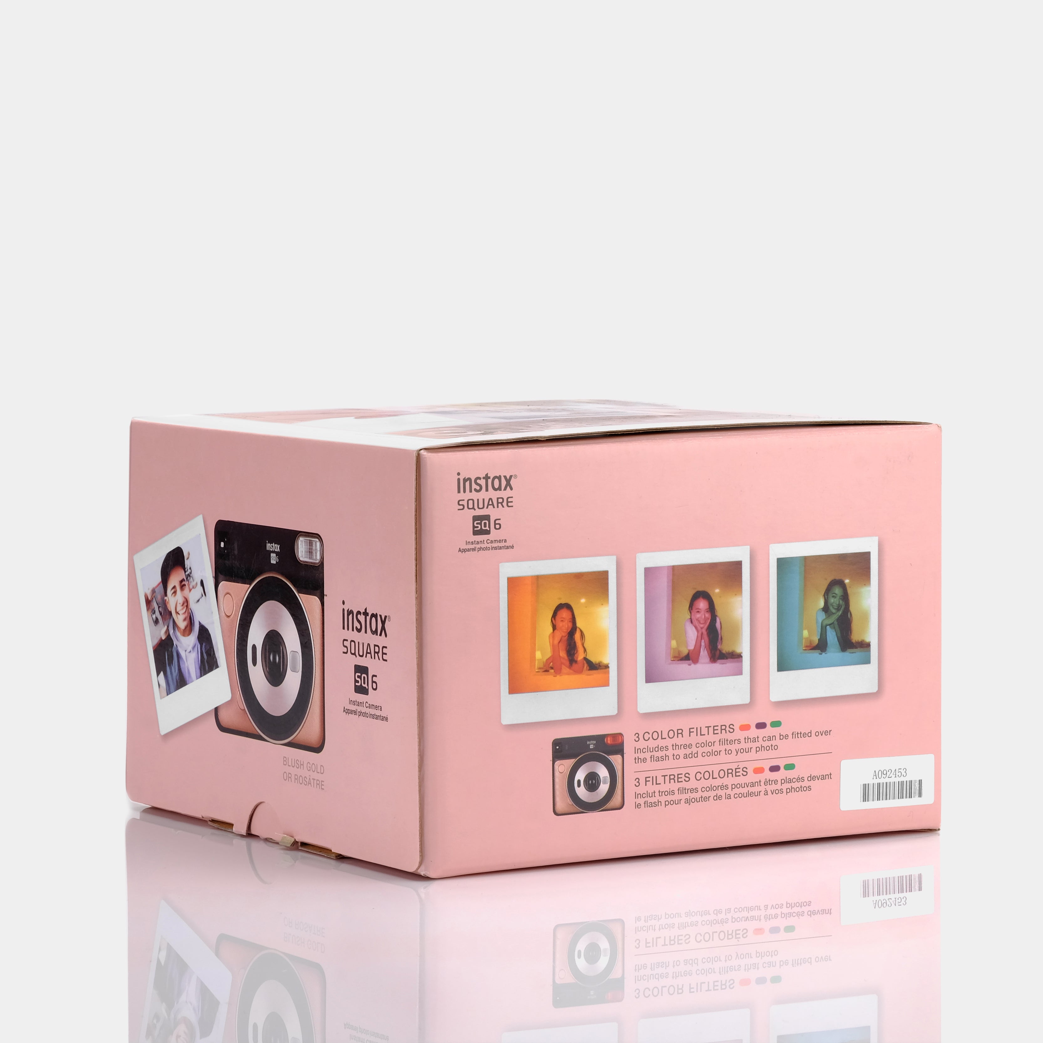 Fujifilm - 16581460 - Fujifilm Instax SQUARE SQ6 Instant Camera - Instant  Film - Blush Gold 