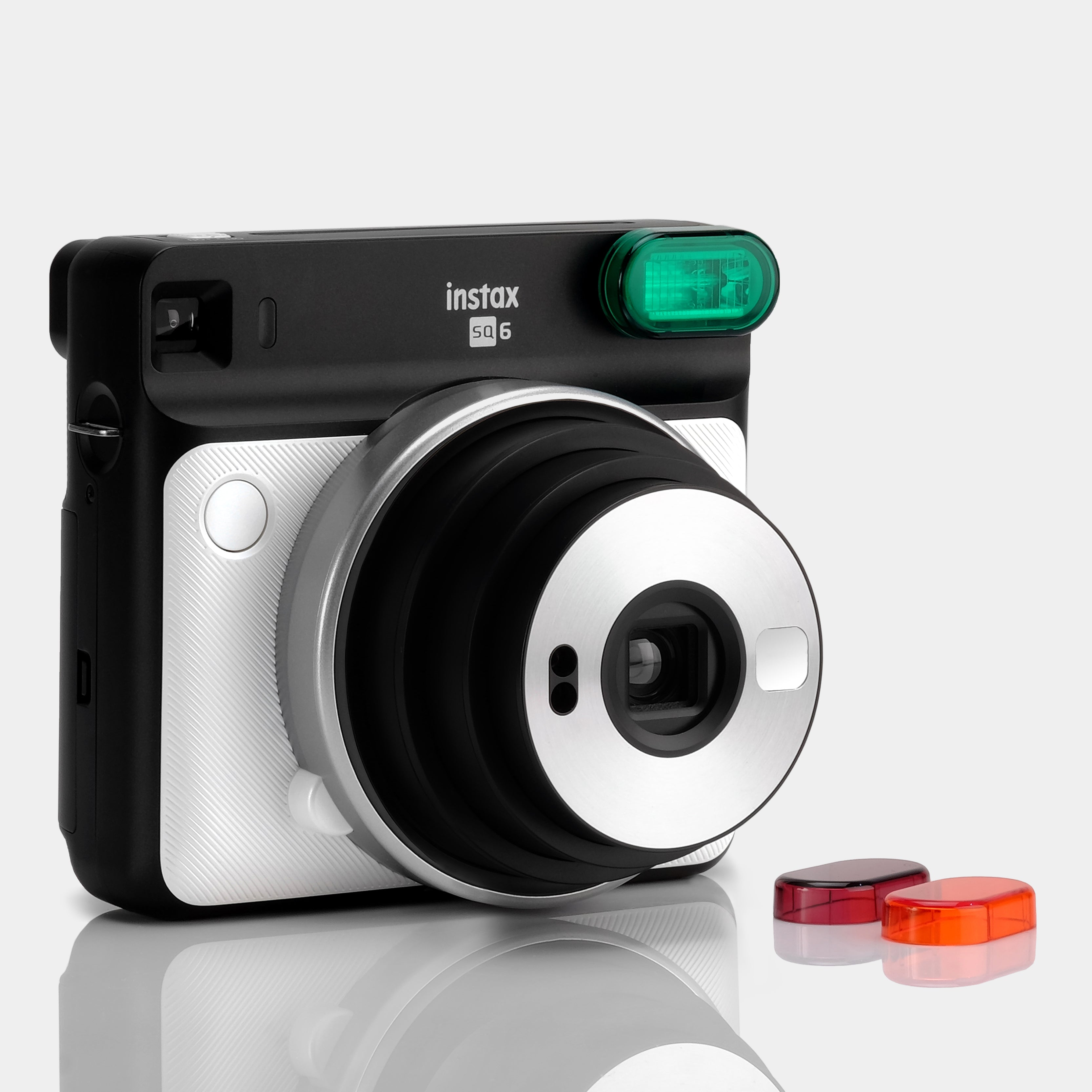 Fujifilm Instax Square SQ6 Instant Camera, Pearl White 