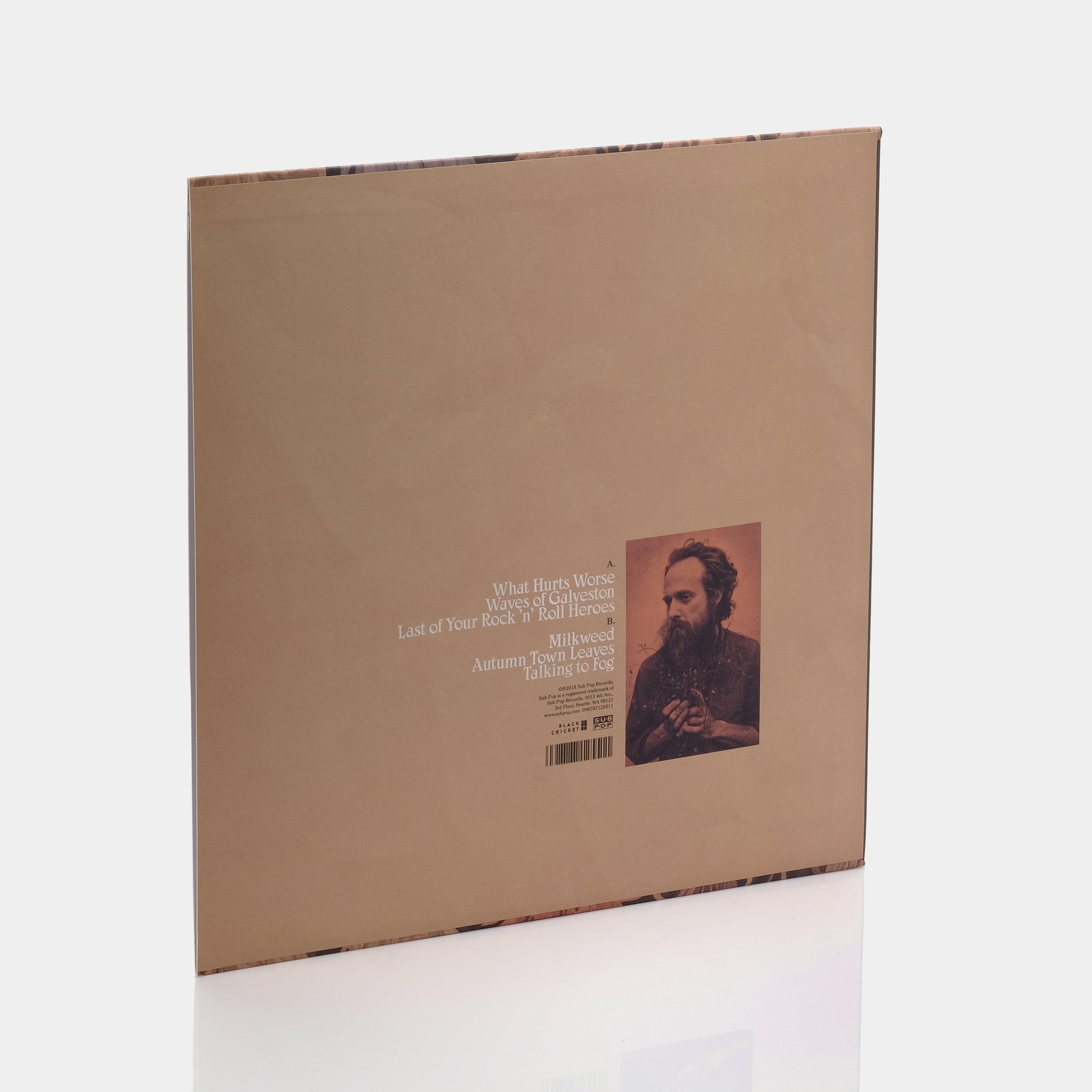 Iron & Wine - Weed Garden Limited Edition LP Amber Vinyl Record