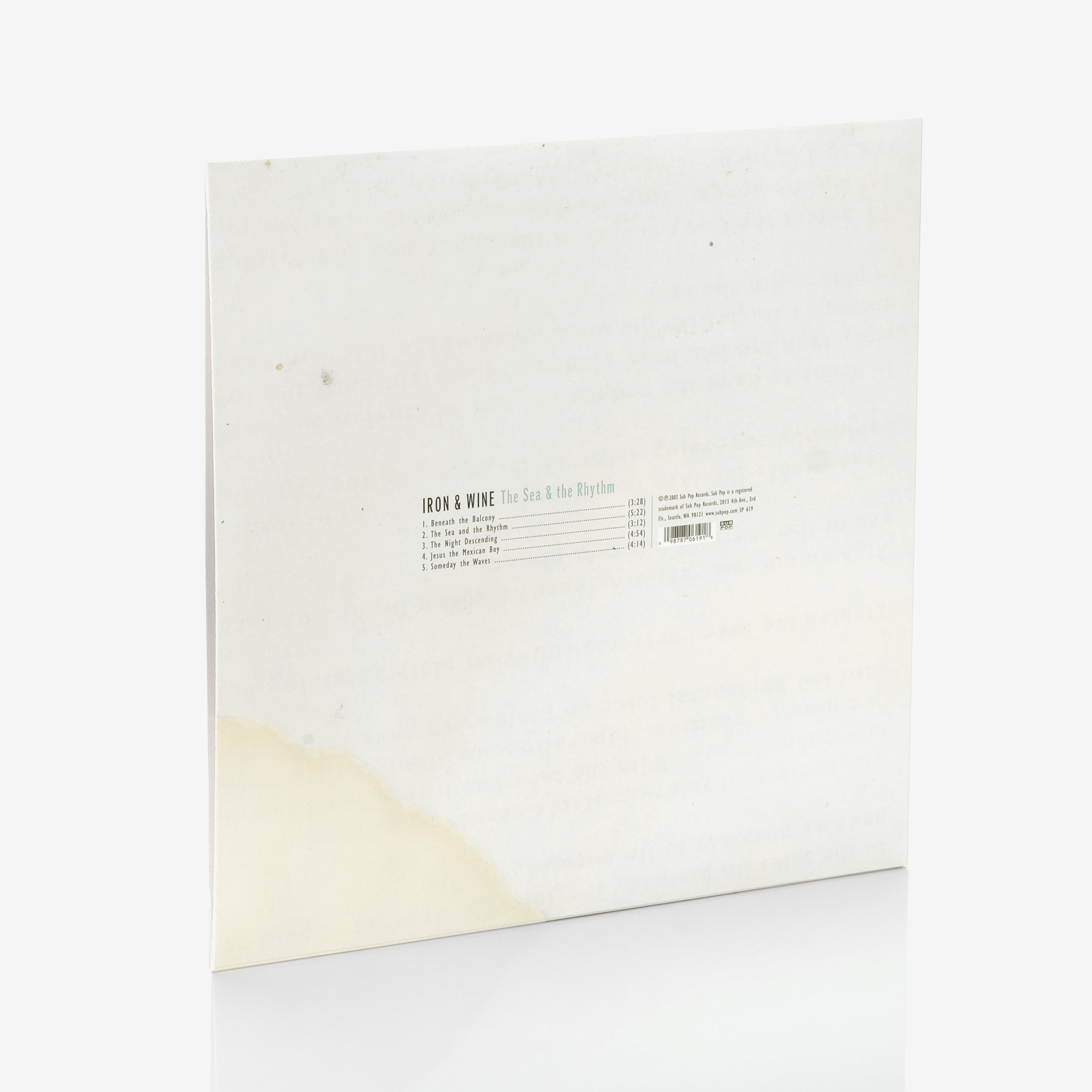 Iron & Wine - The Sea & the Rhythm LP Vinyl Record