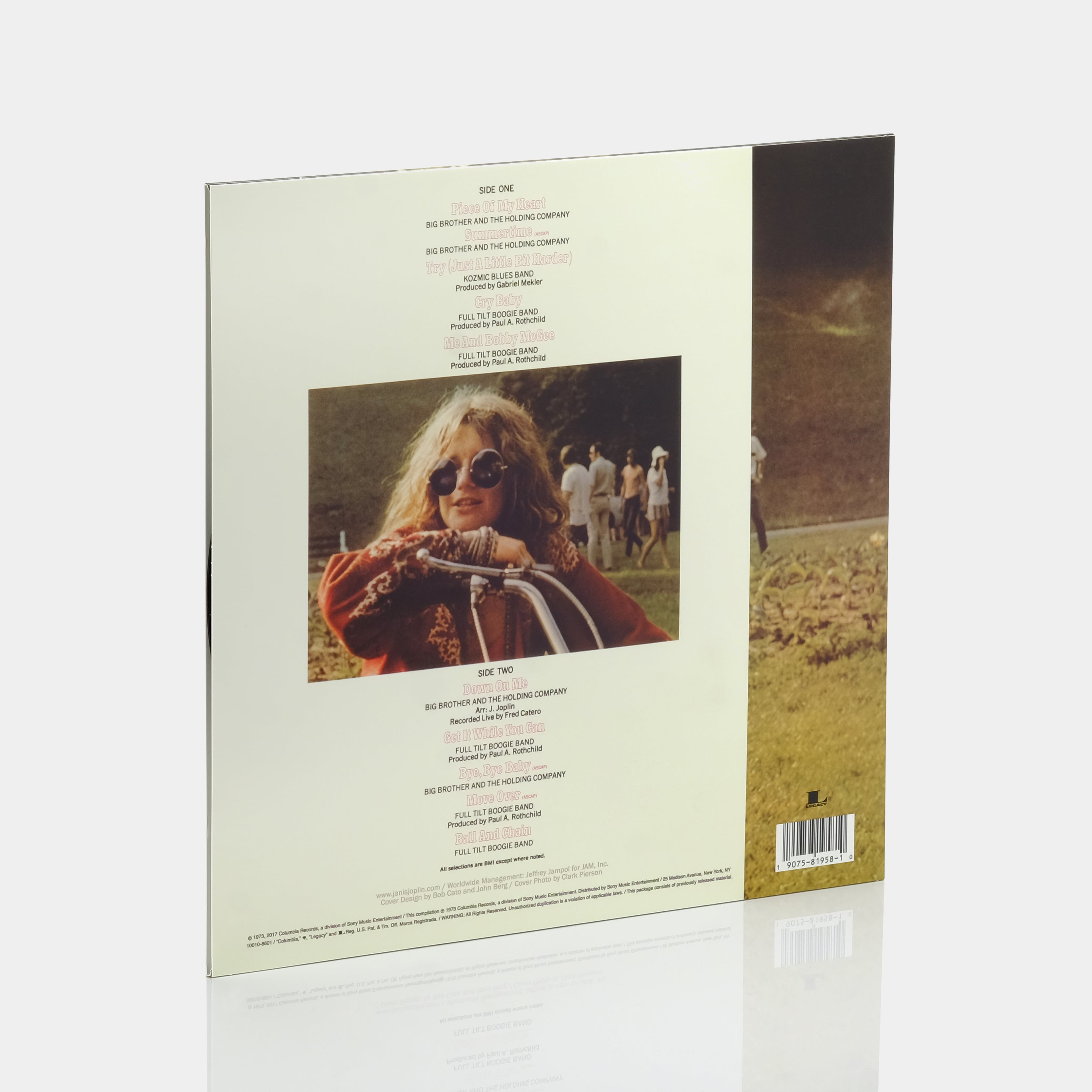 Janis Joplin's Greatest Hits LP Vinyl Record