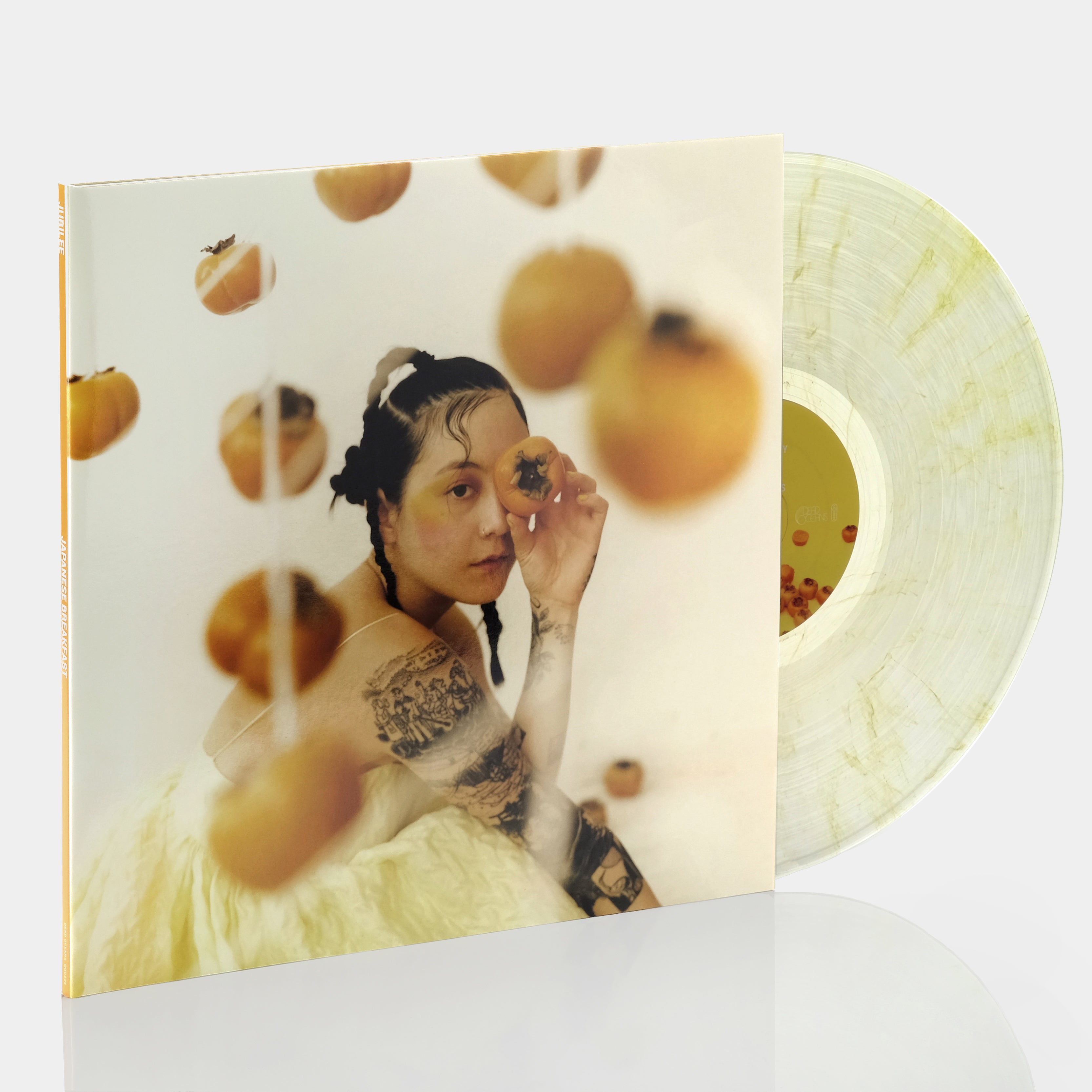 Japanese Breakfast - Jubilee LP Clear with Yellow Swirl Vinyl Record