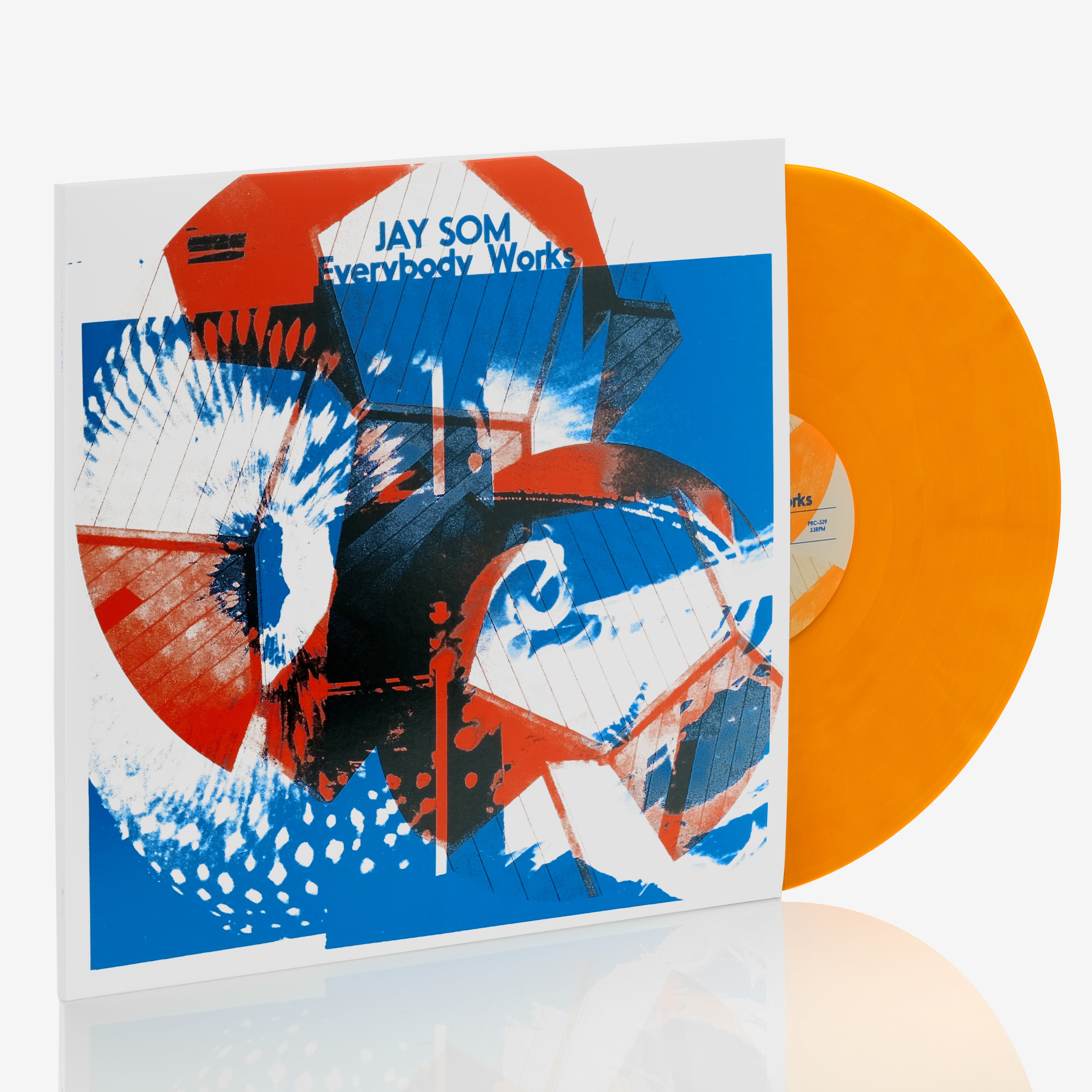 Jay Som - Everybody Works LP Orange Vinyl Record