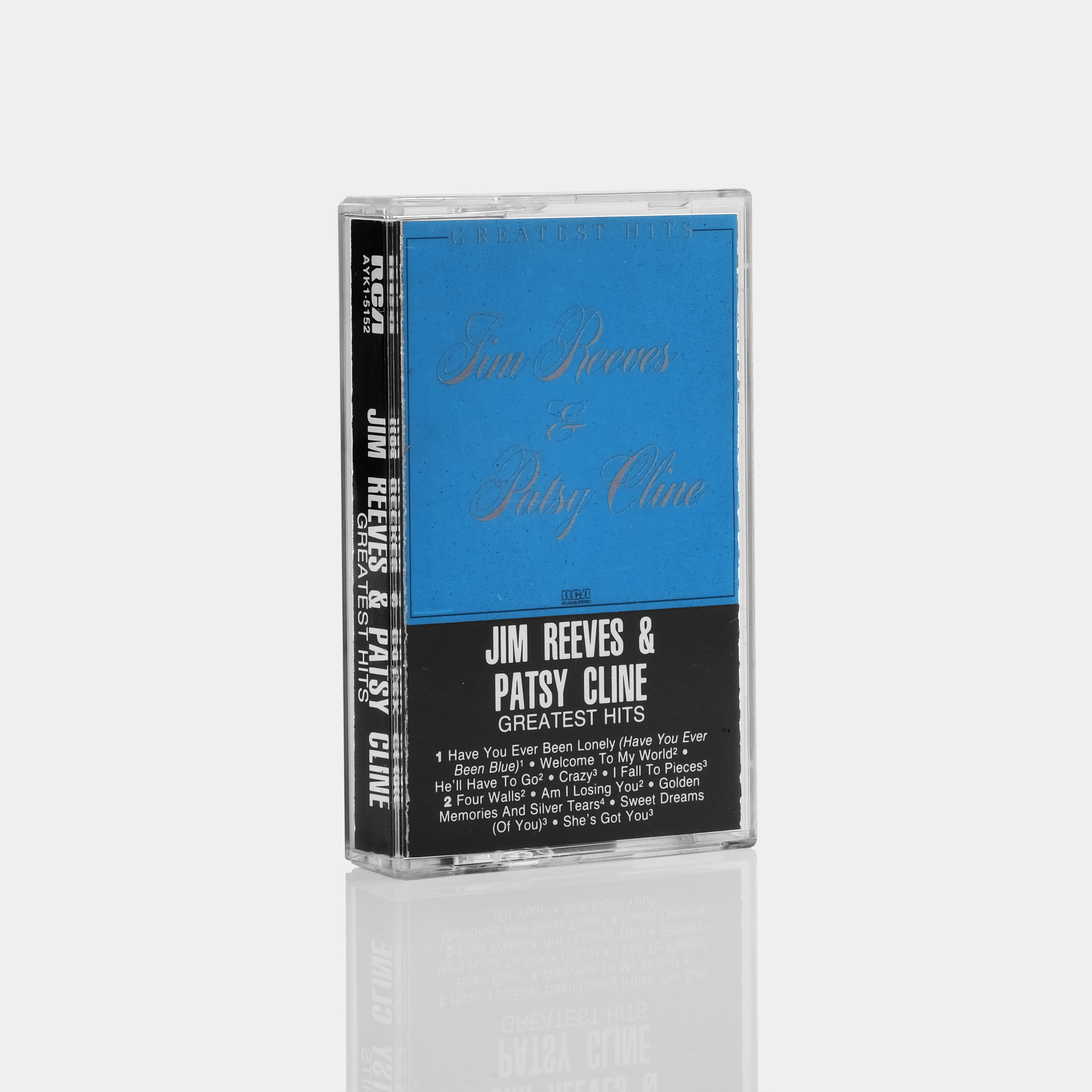 Jim Reeves & Patsy Cline - Greatest Hits Cassette Tape