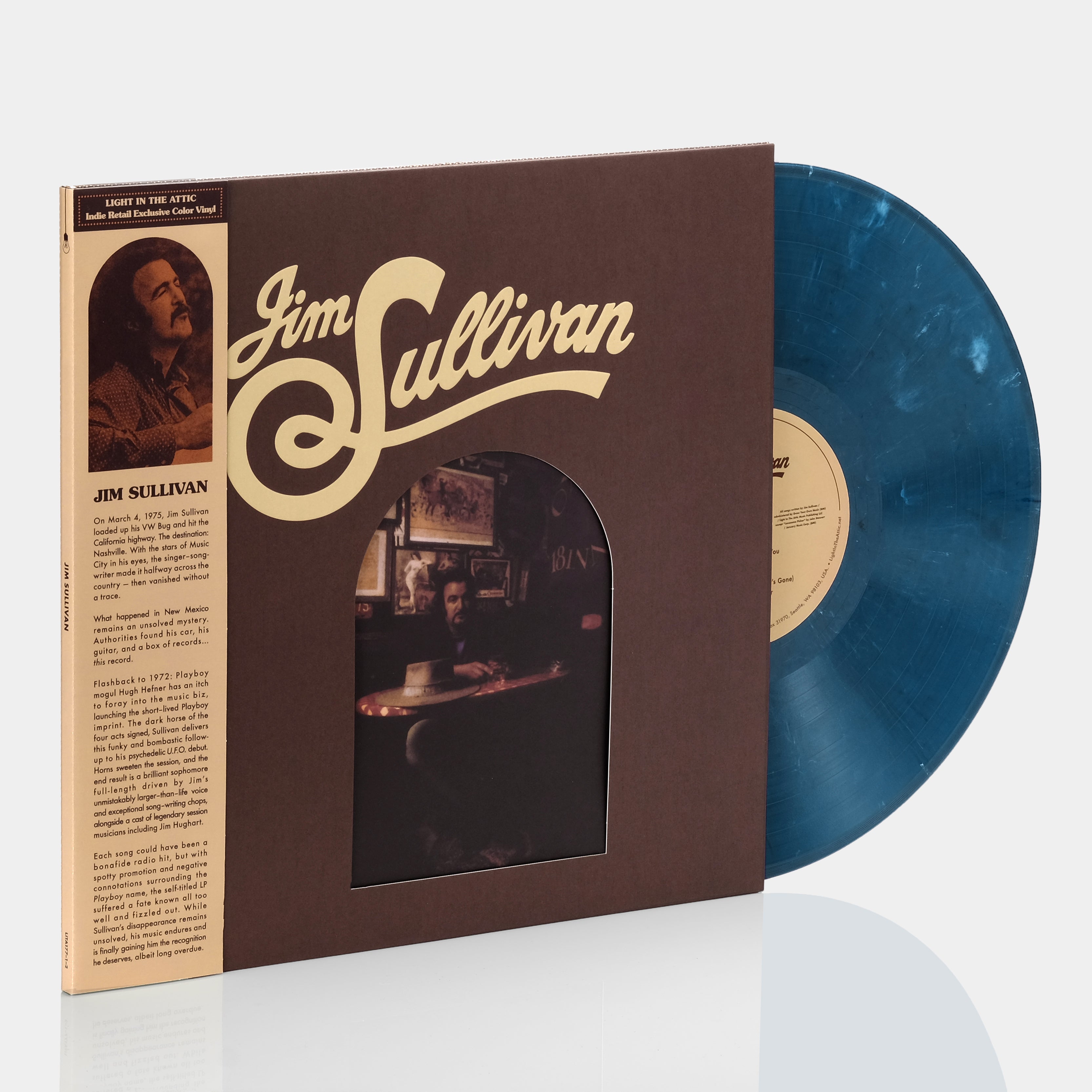 Jim Sullivan - Jim Sullivan Mystery LP Blue Vinyl Record