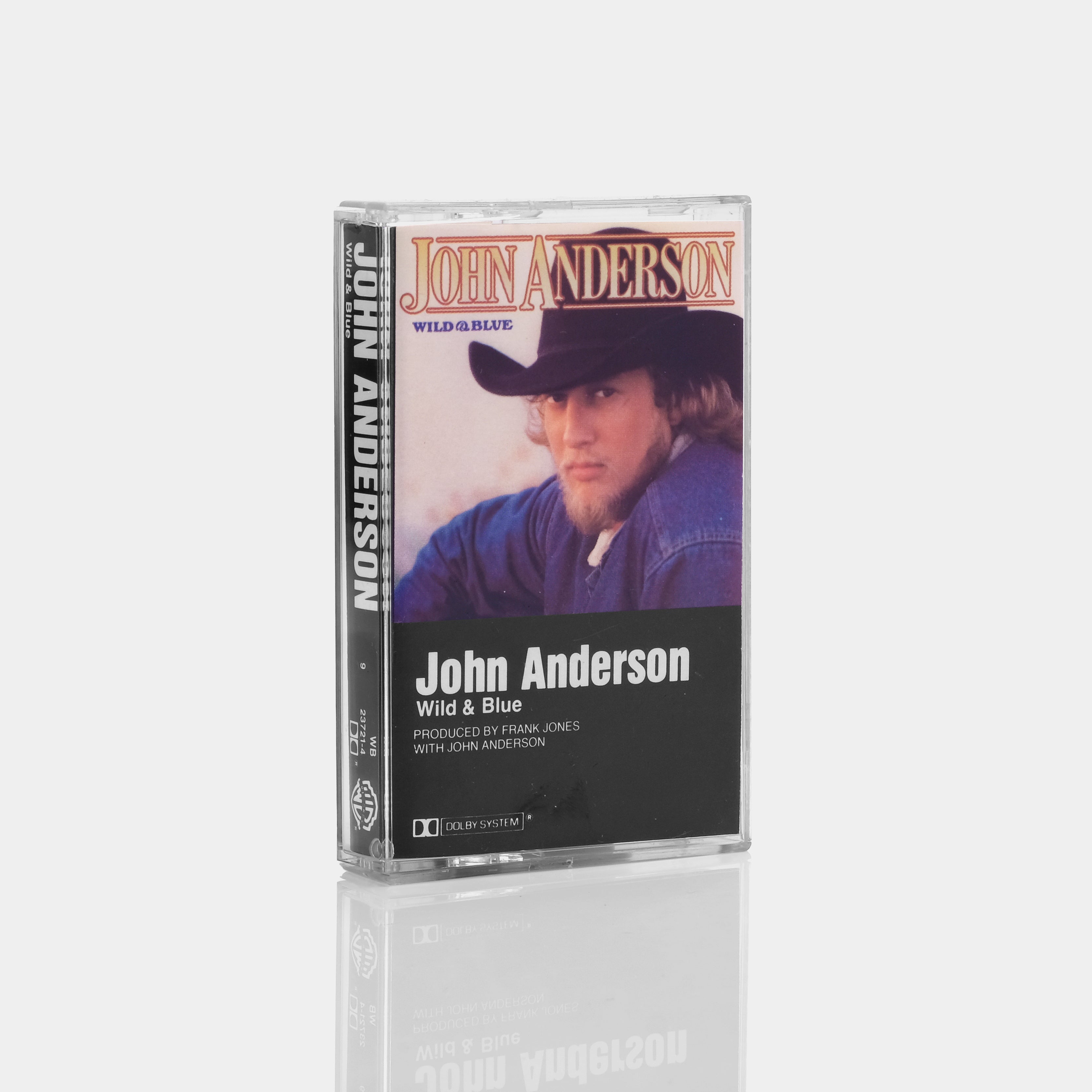 John Anderson - Wild & Blue Cassette Tape