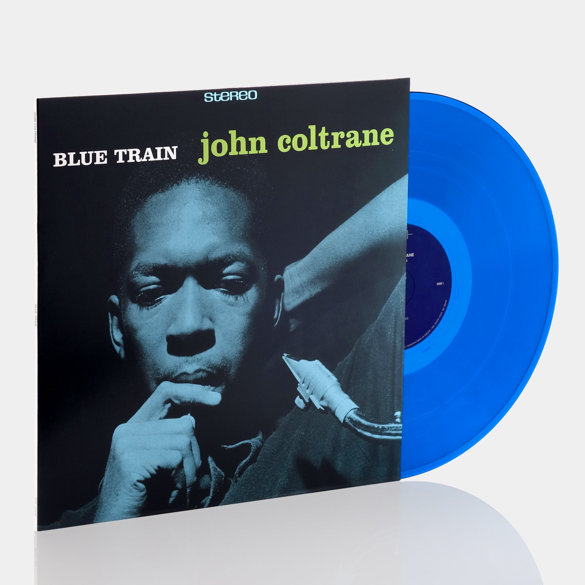 John Coltrane - Blue Train LP Blue Vinyl Record