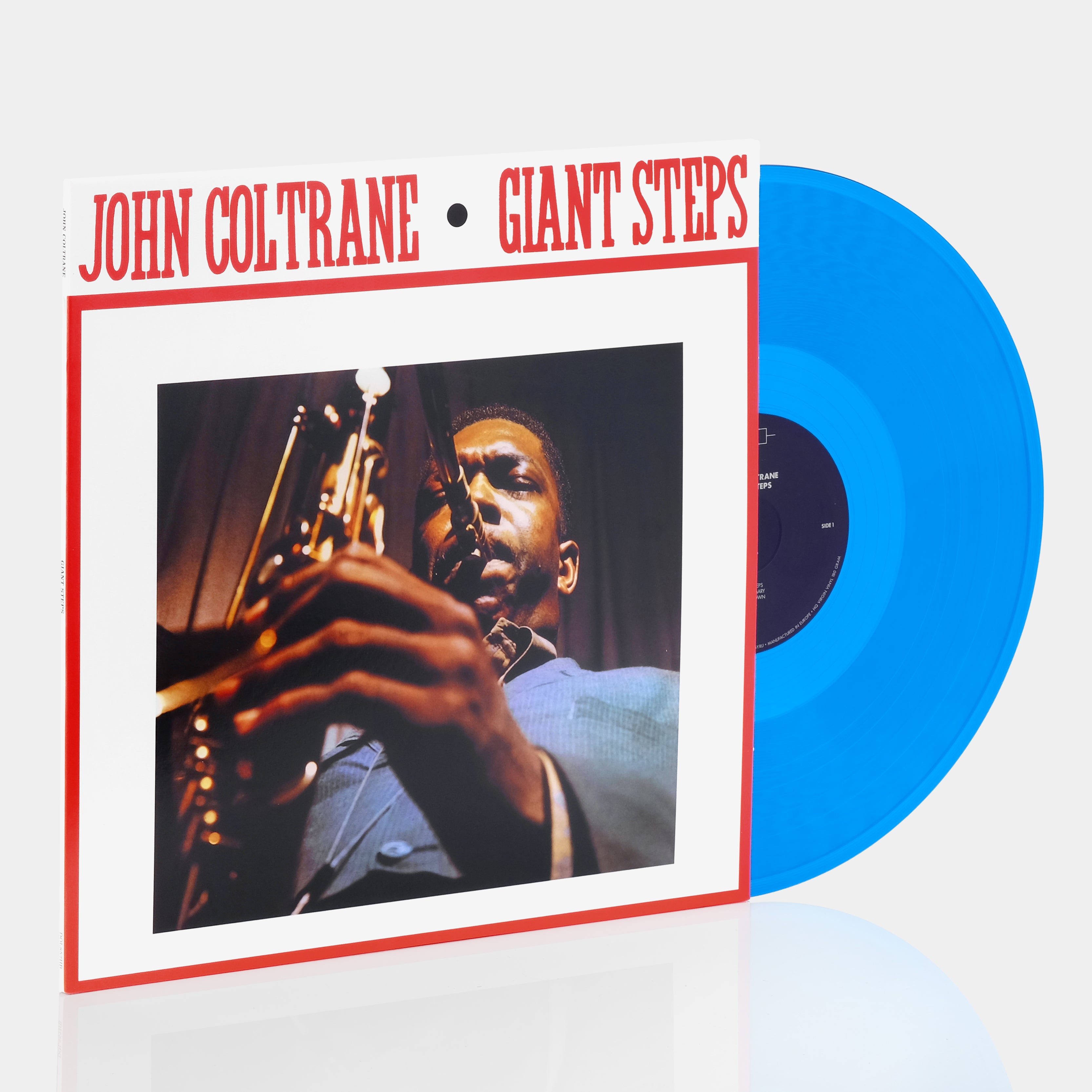 John Coltrane - Giant Steps LP Blue Vinyl Record