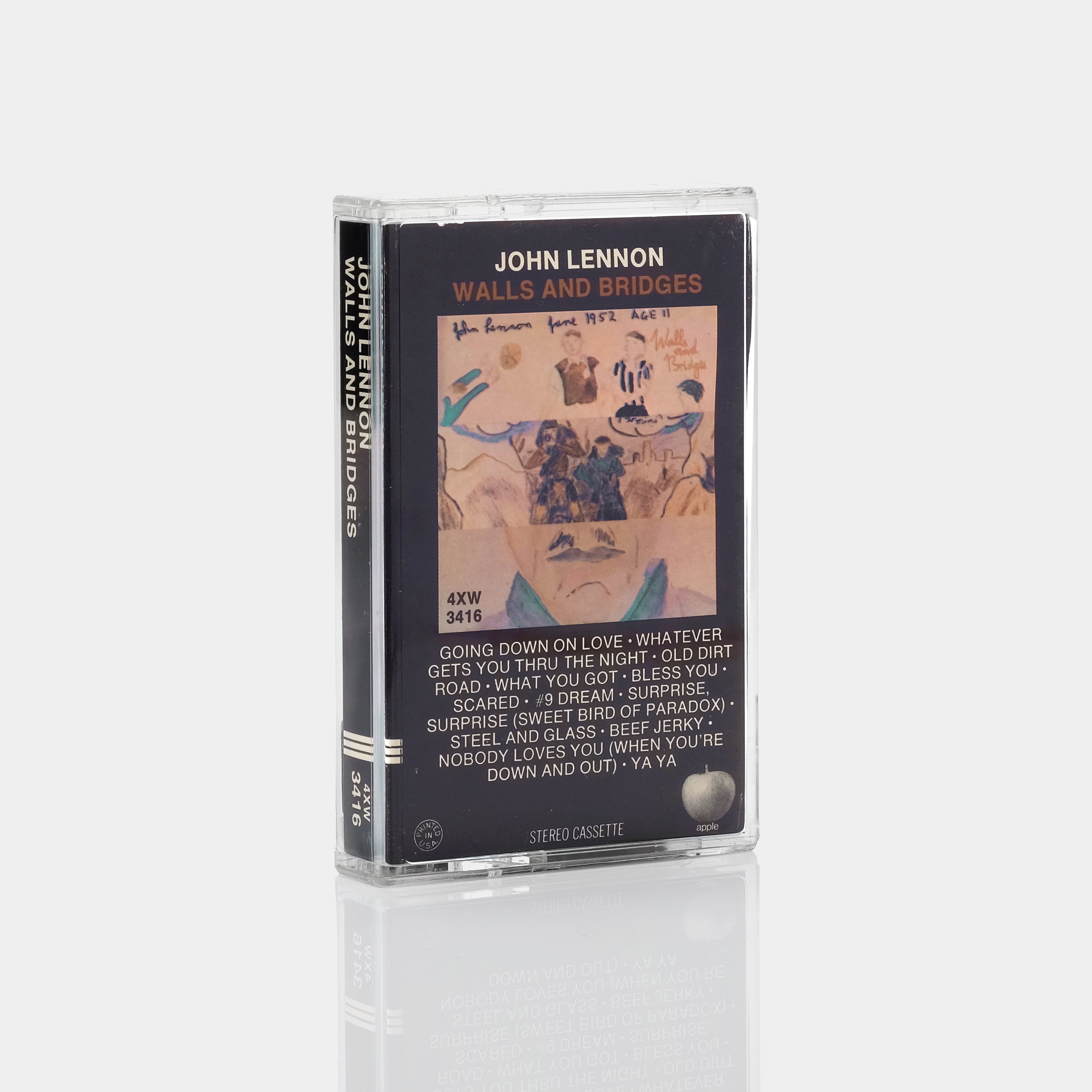 John Lennon - Walls And Bridges Cassette Tape