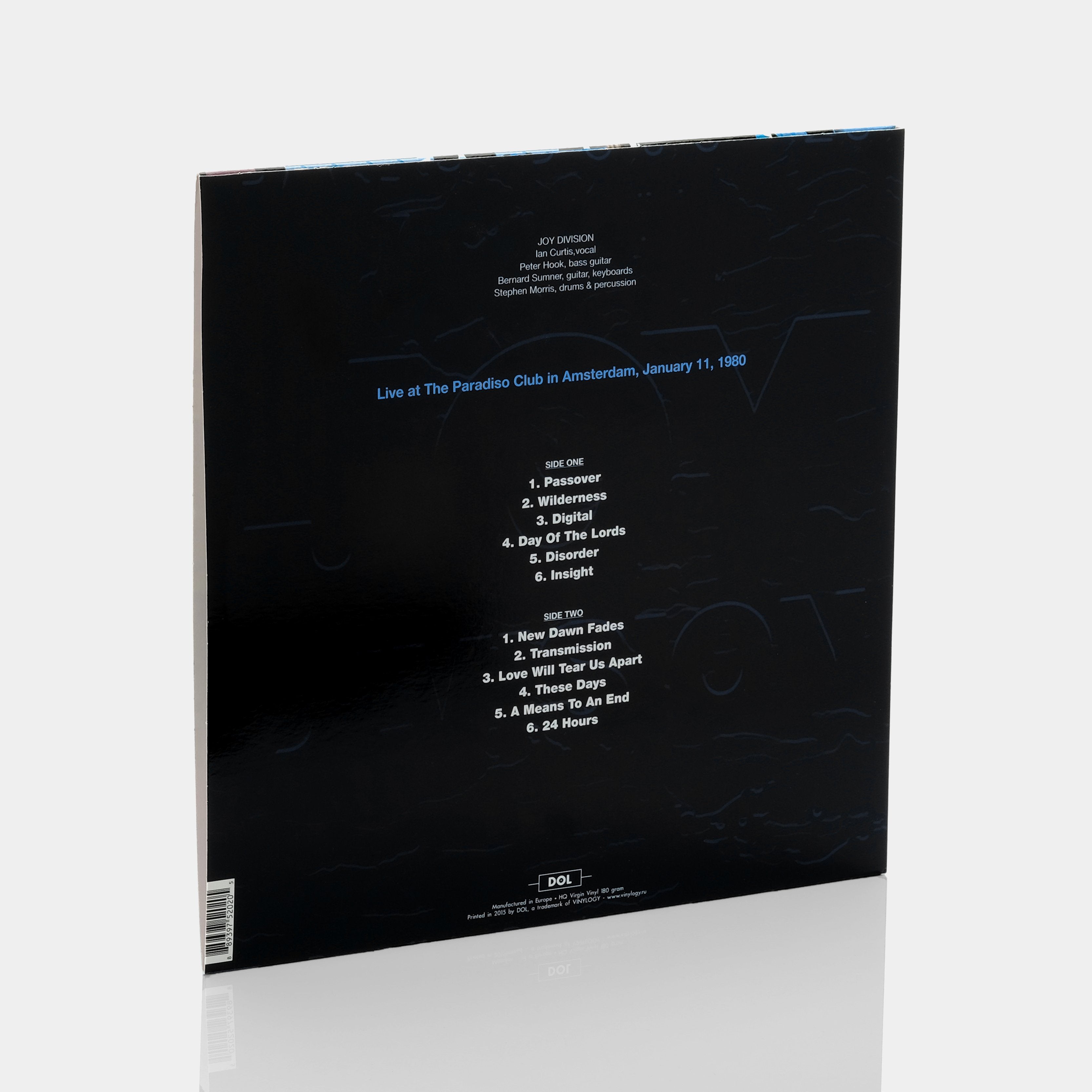 Joy Division - Live in Holland LP Vinyl Record