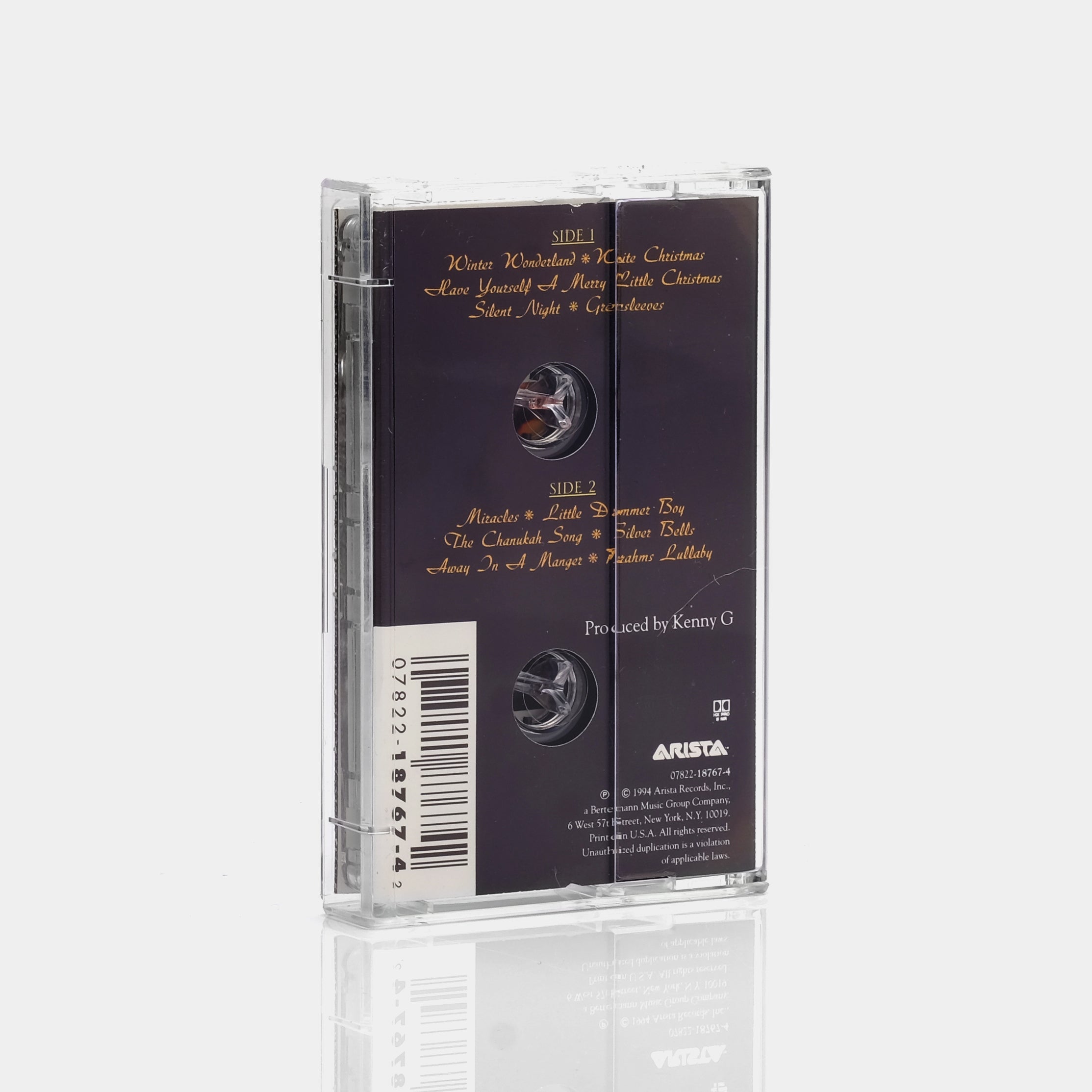 Kenny G - Miracles: The Holiday Album Cassette Tape