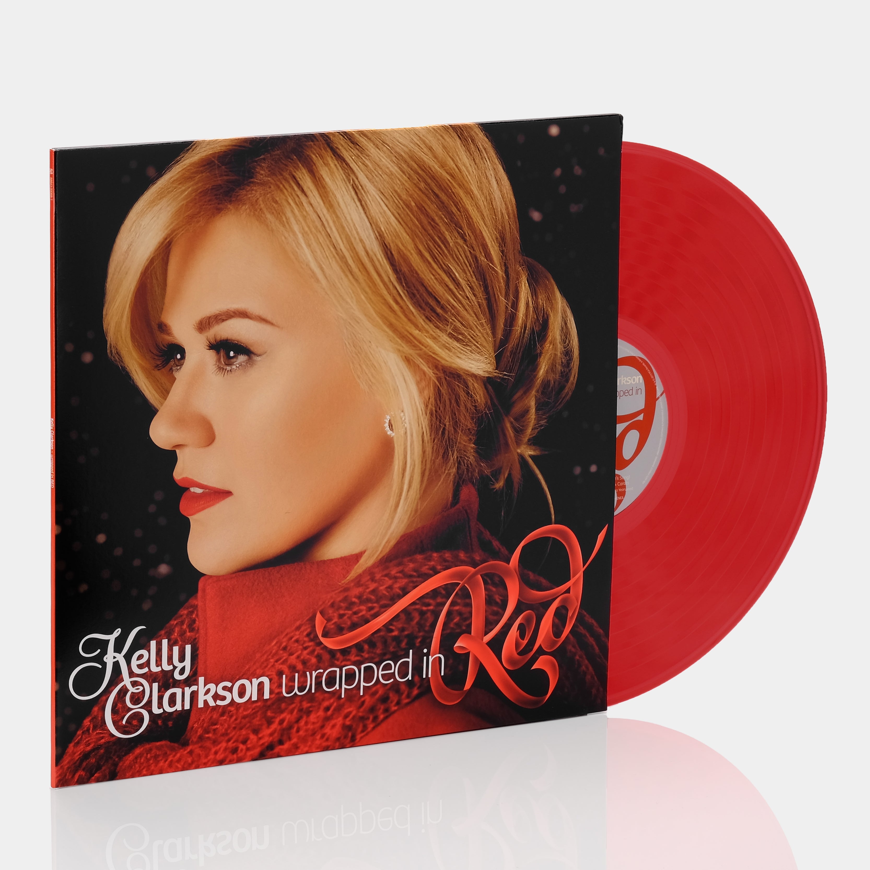 Kelly Clarkson - Wrapped In Red LP Red Vinyl Record