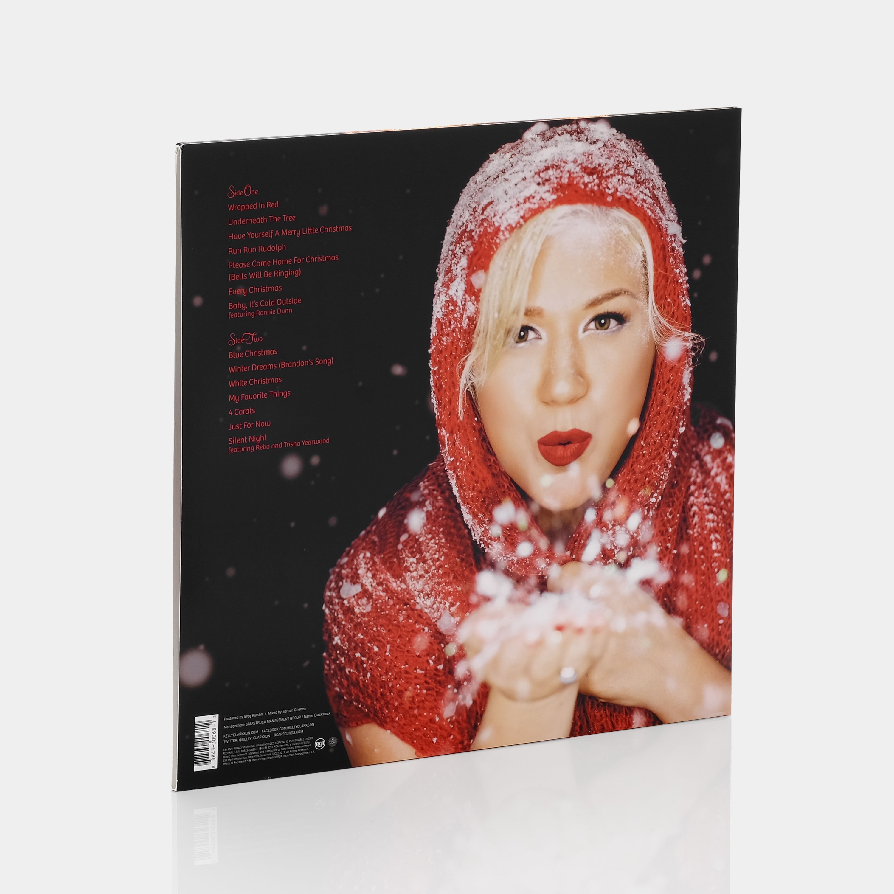 Kelly Clarkson - Wrapped In Red LP Red Vinyl Record