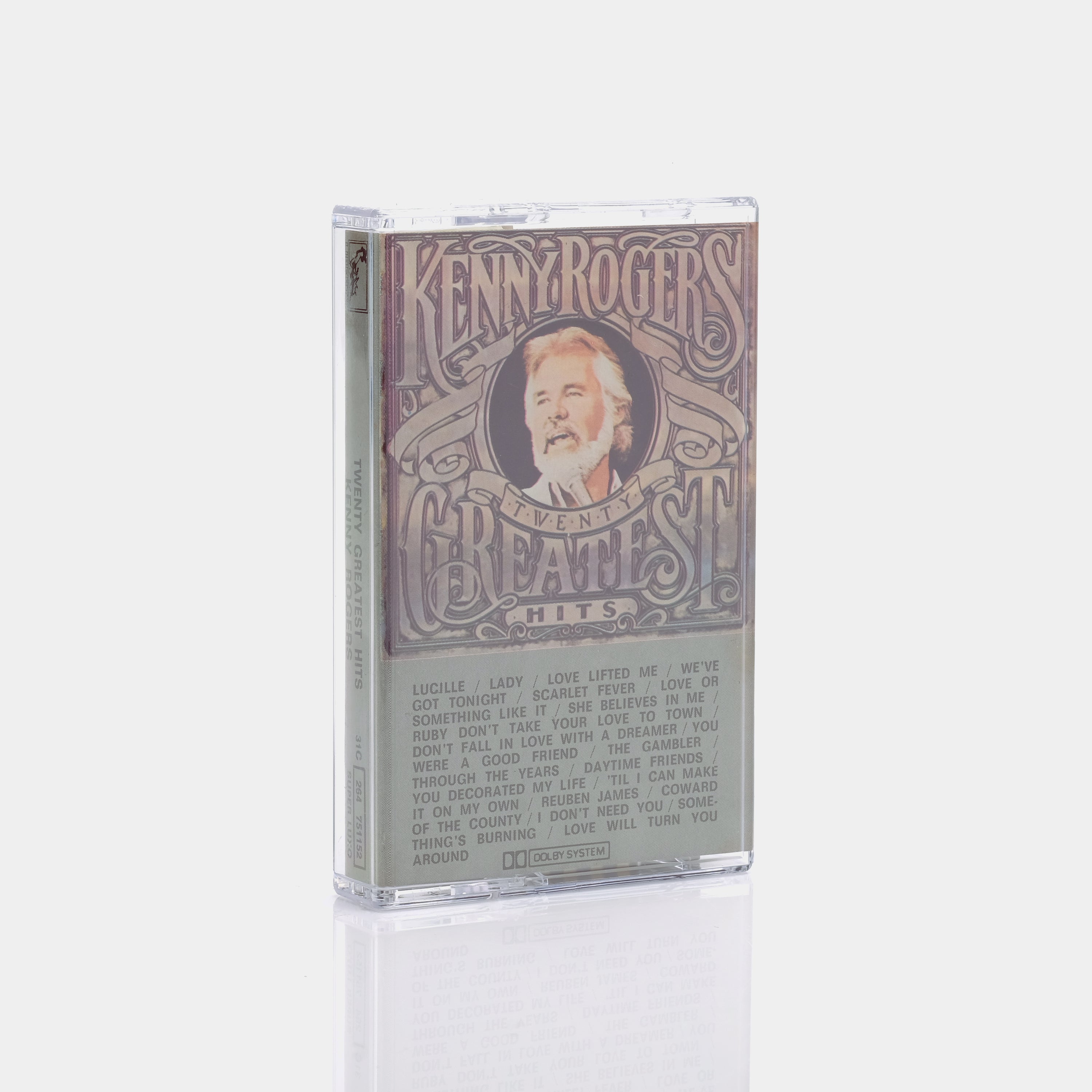 Kenny Rogers - Twenty Greatest Hits Cassette Tape