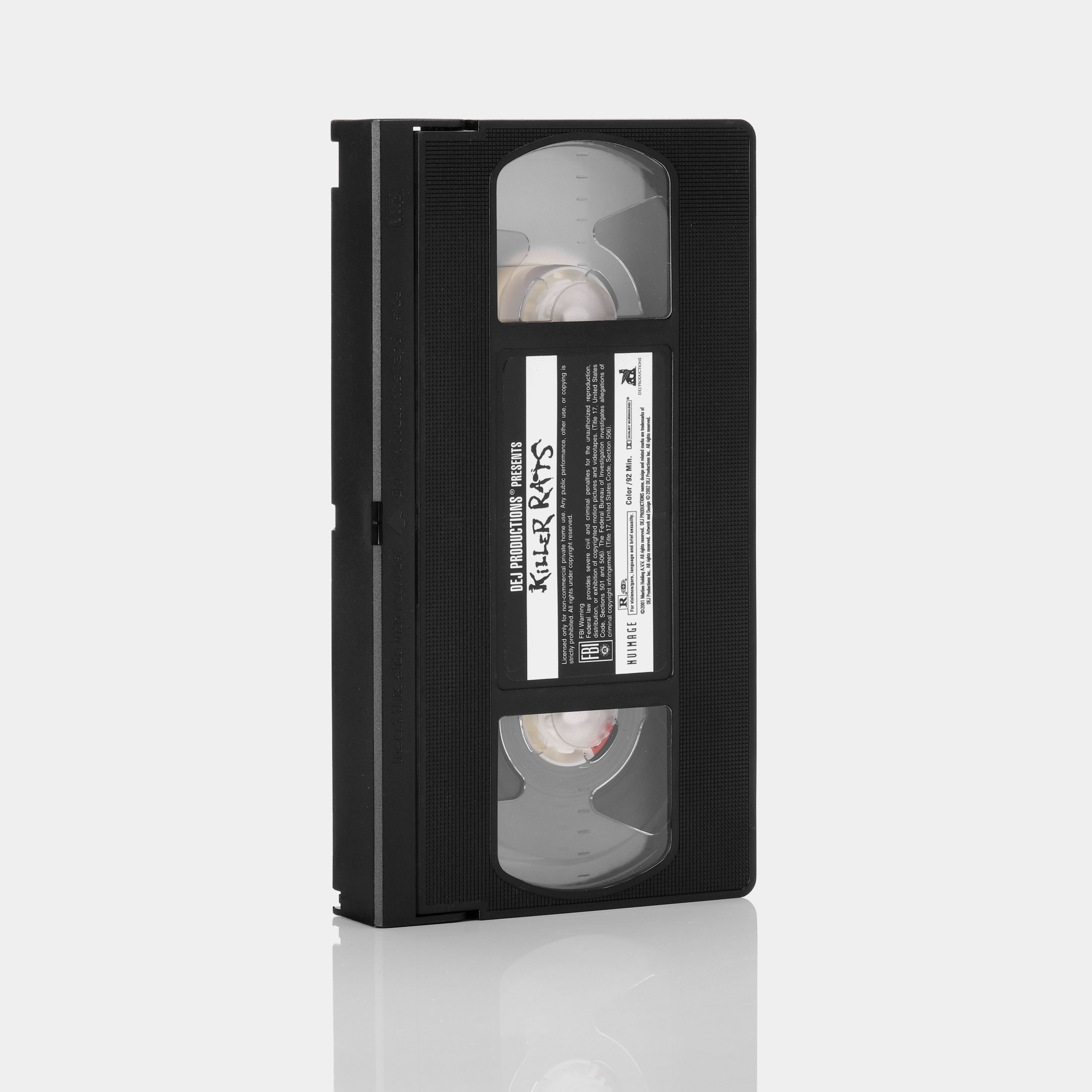 Killer Rats VHS Tape