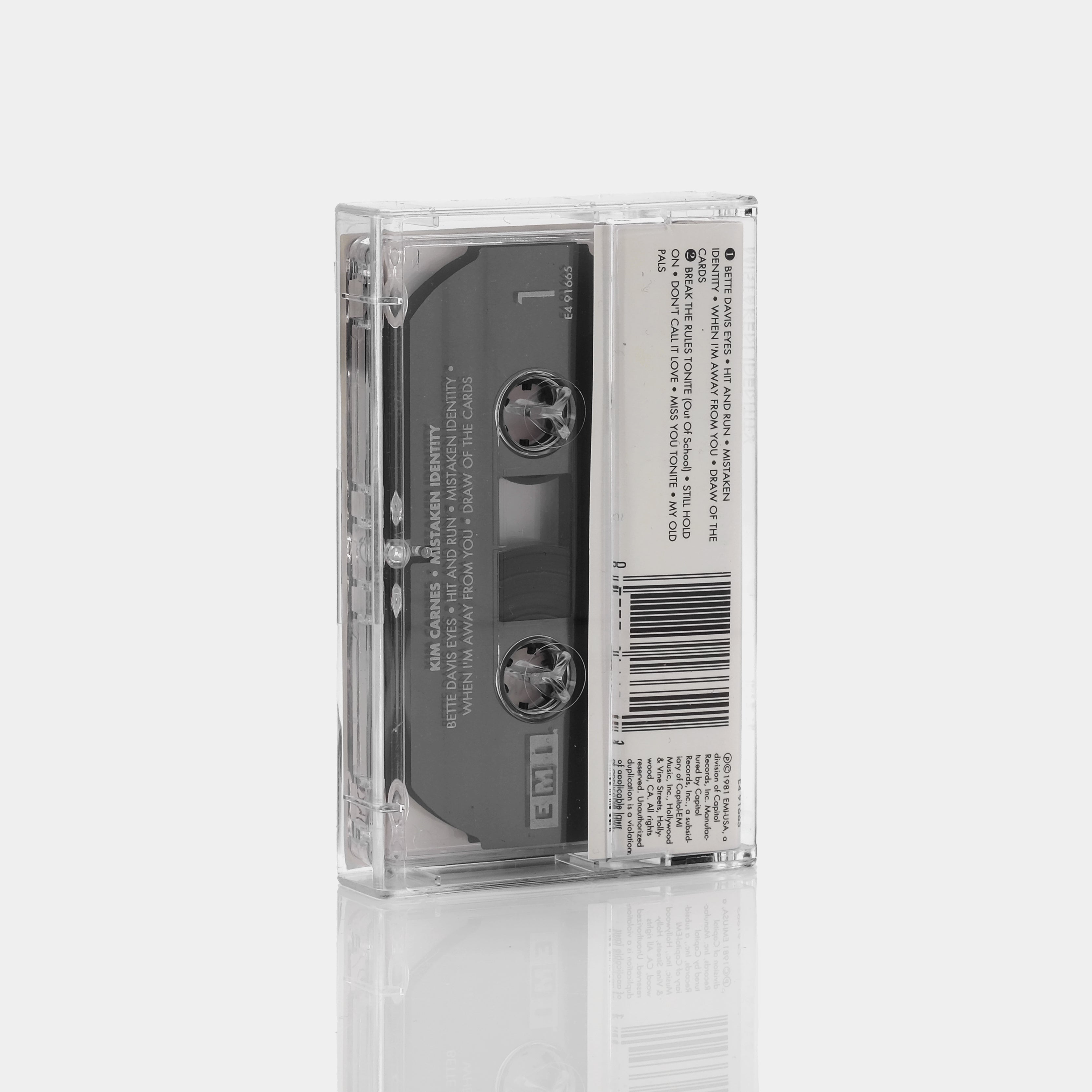 Kim Carnes - Mistaken Identity Cassette Tape