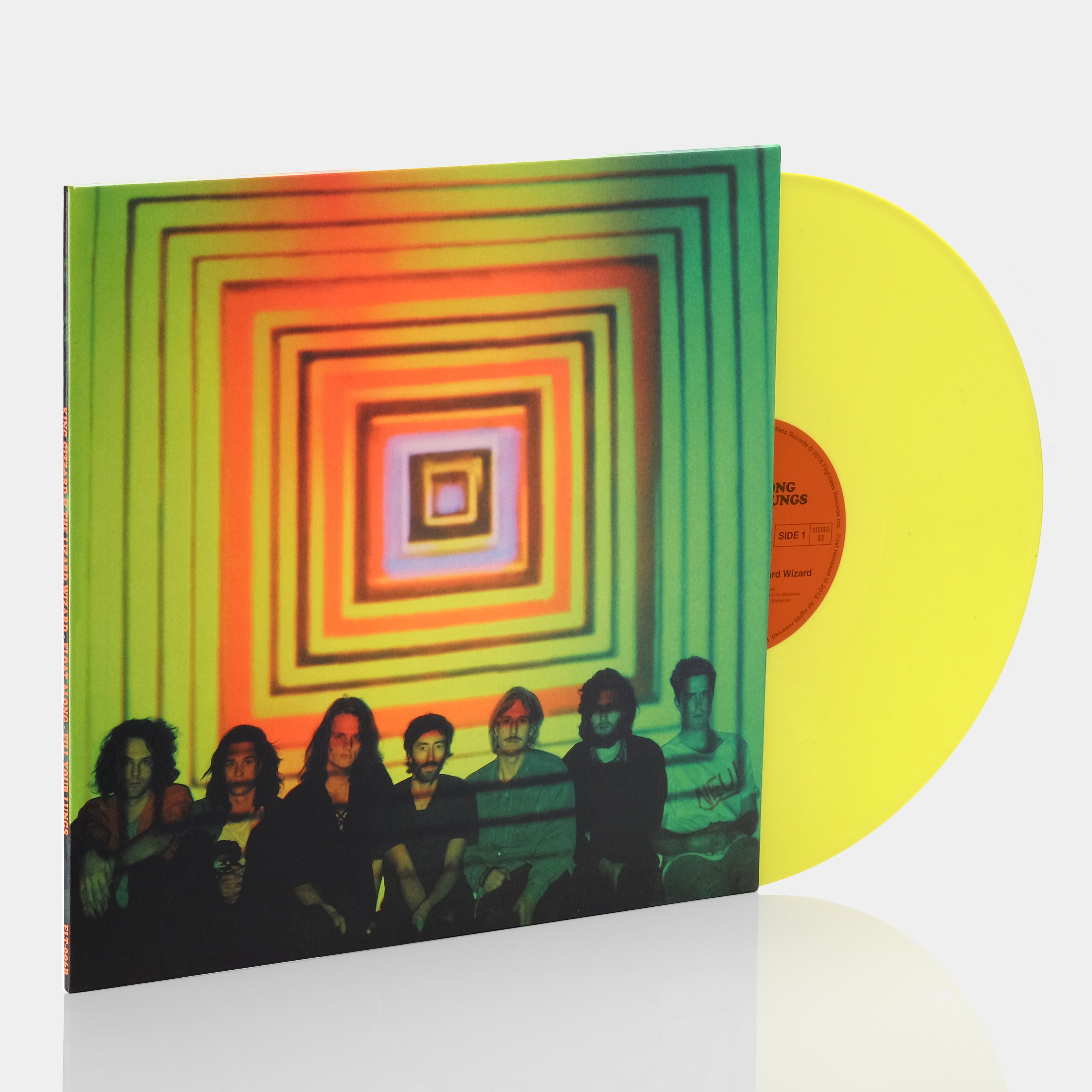 King Gizzard & The Lizard Wizard - Float Along Fill Your Lungs LP Yellow Vinyl Record