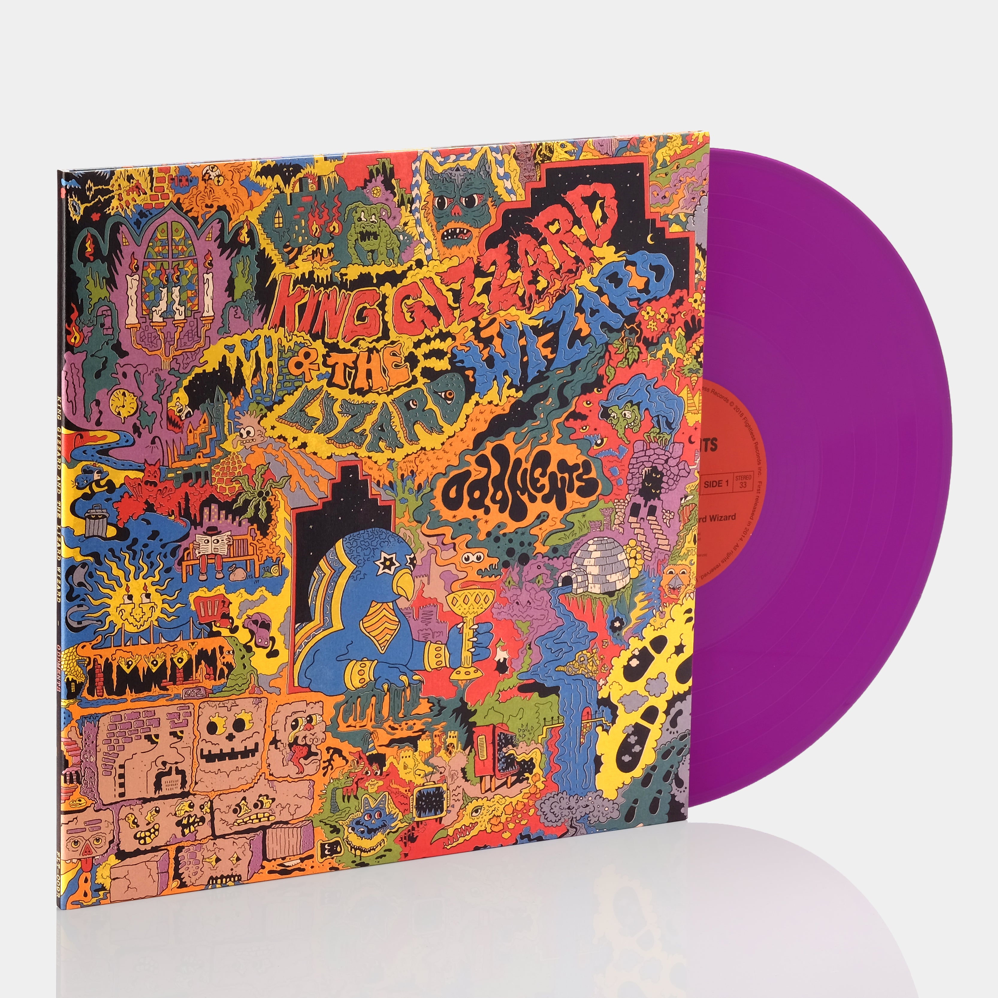 King Gizzard And The Lizard Wizard - Oddments LP Purple Vinyl Record