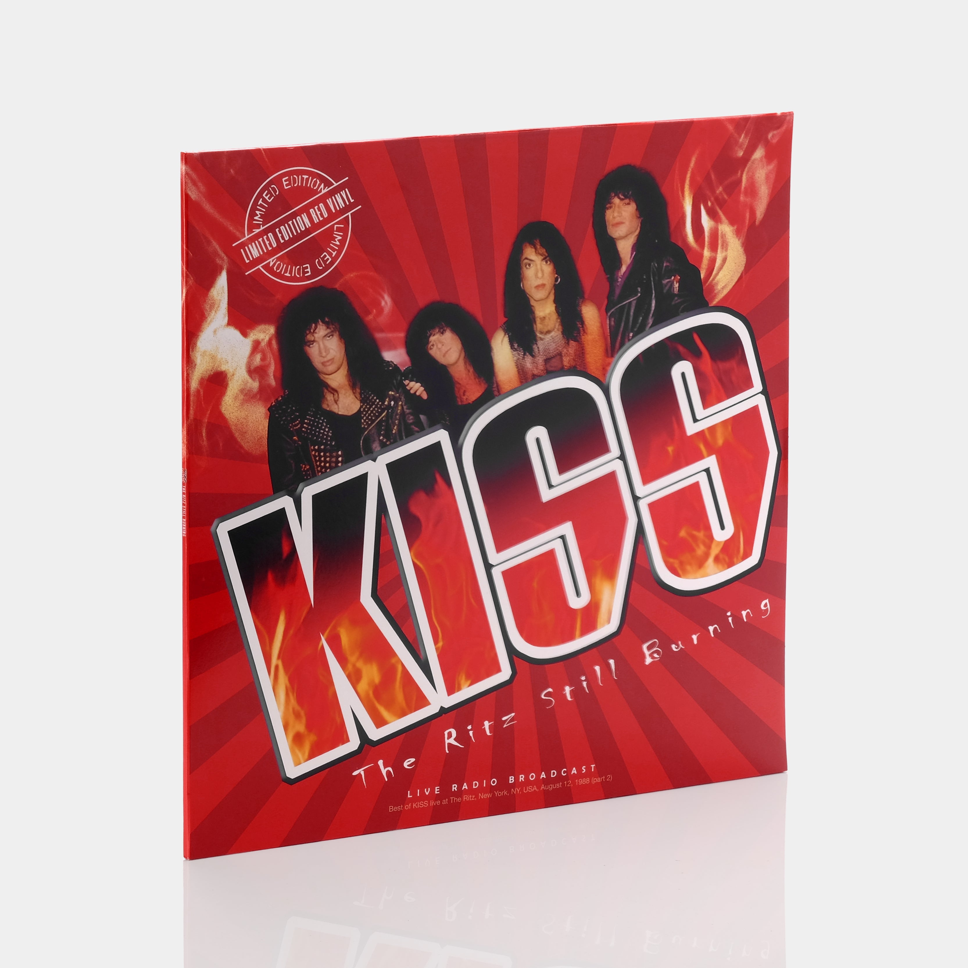 KISS - The Ritz Still Burning LP Red Vinyl Record