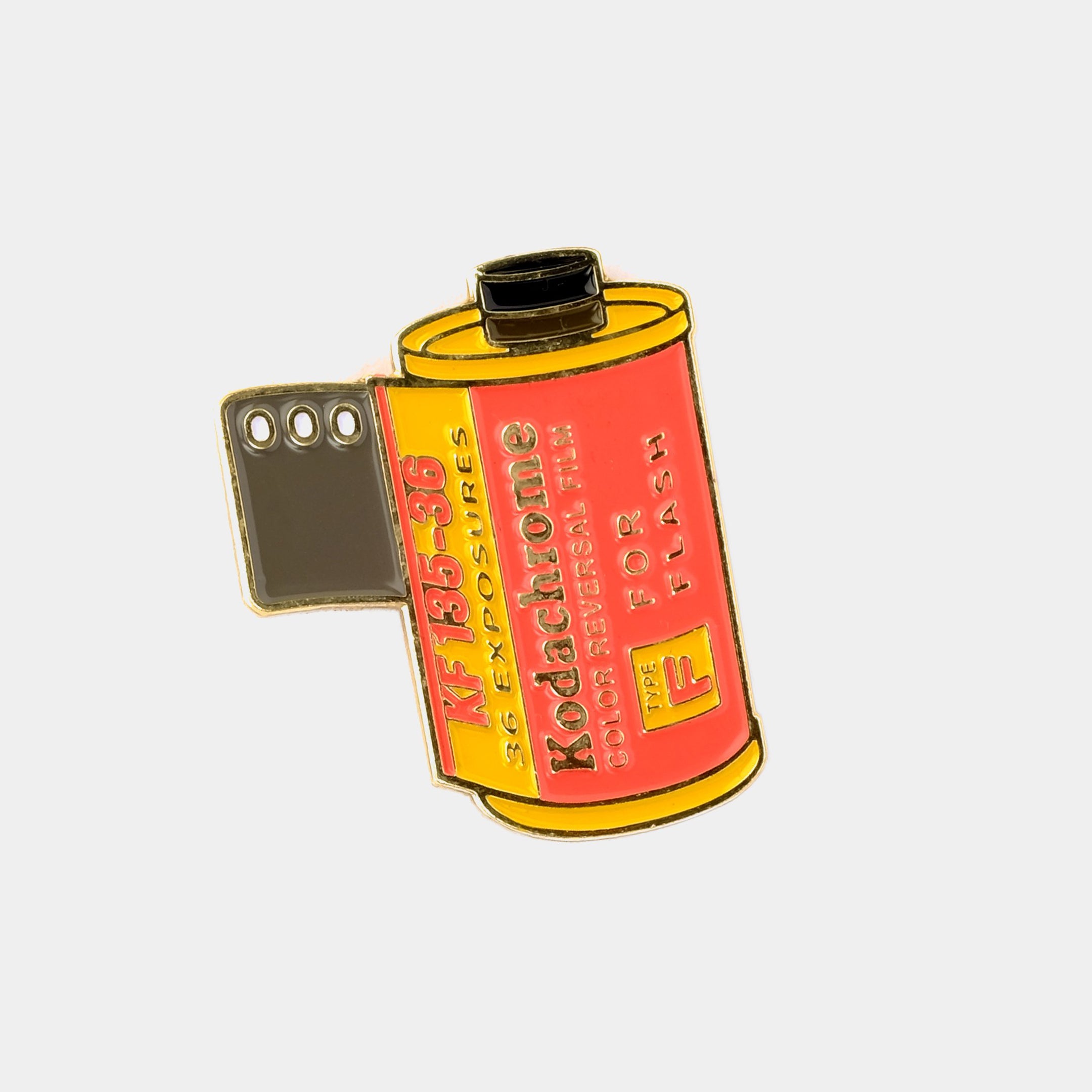 Kodachrome Film Canister Enamel Pin