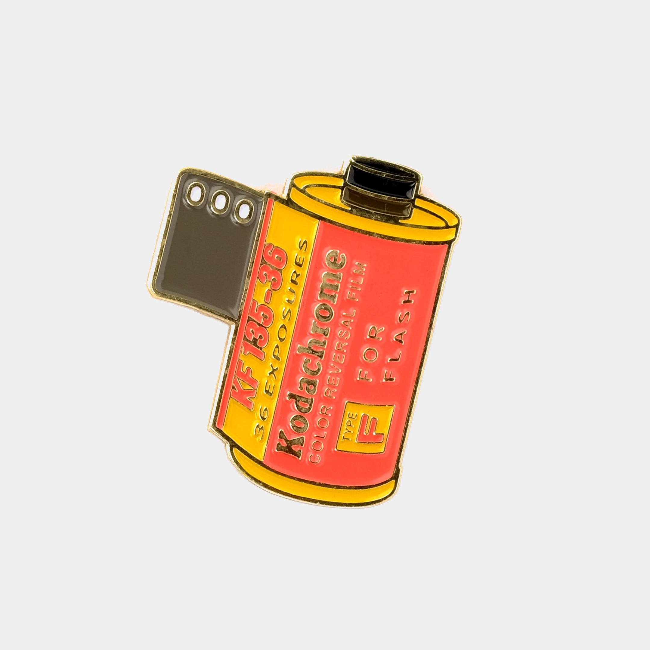 Kodachrome Film Canister Enamel Pin