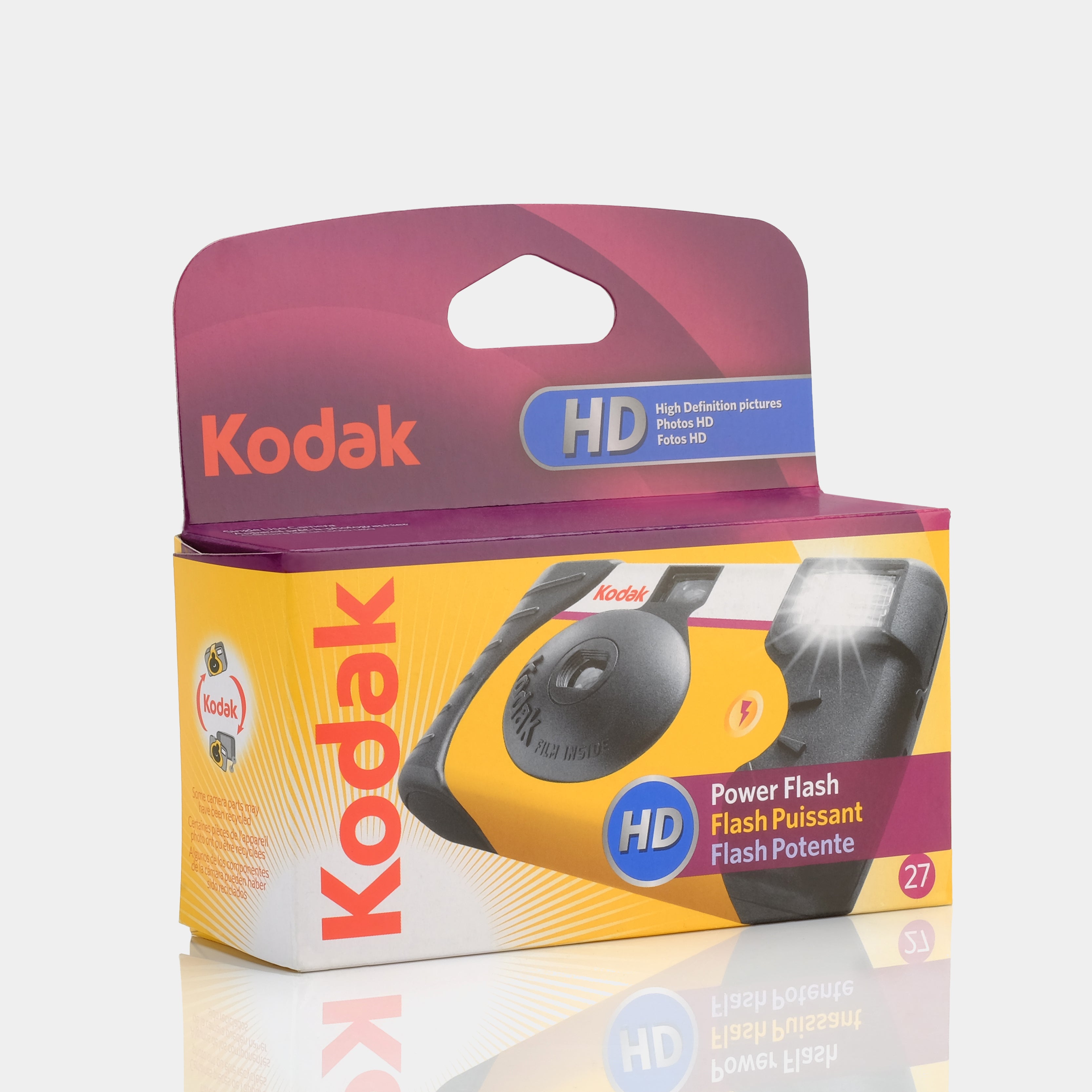 Kodak HD Power Flash Disposable 35mm Film Camera (27 Exposures)