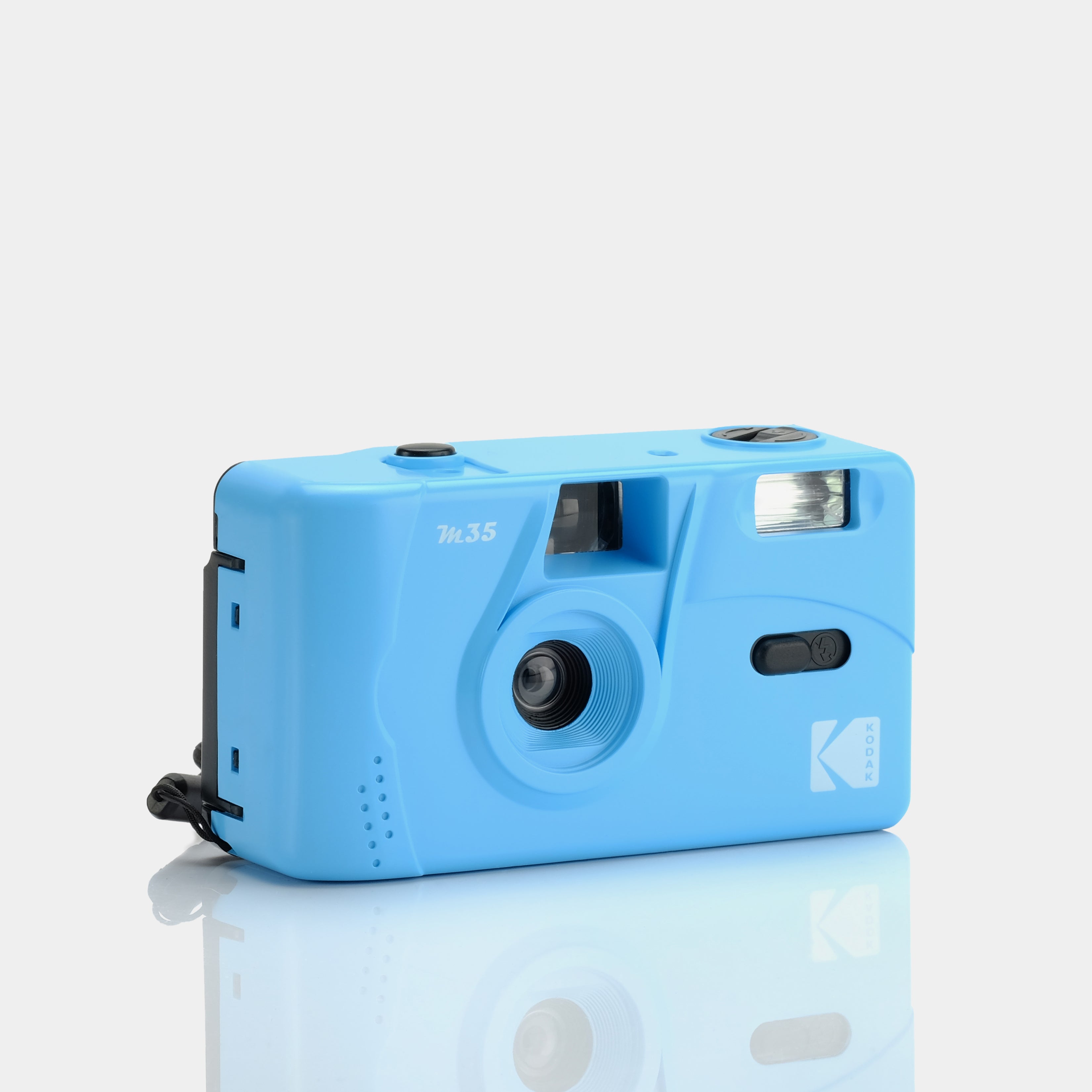 Kodak M35 Reusable 35mm Point and Shoot Blue Compact Film Camera