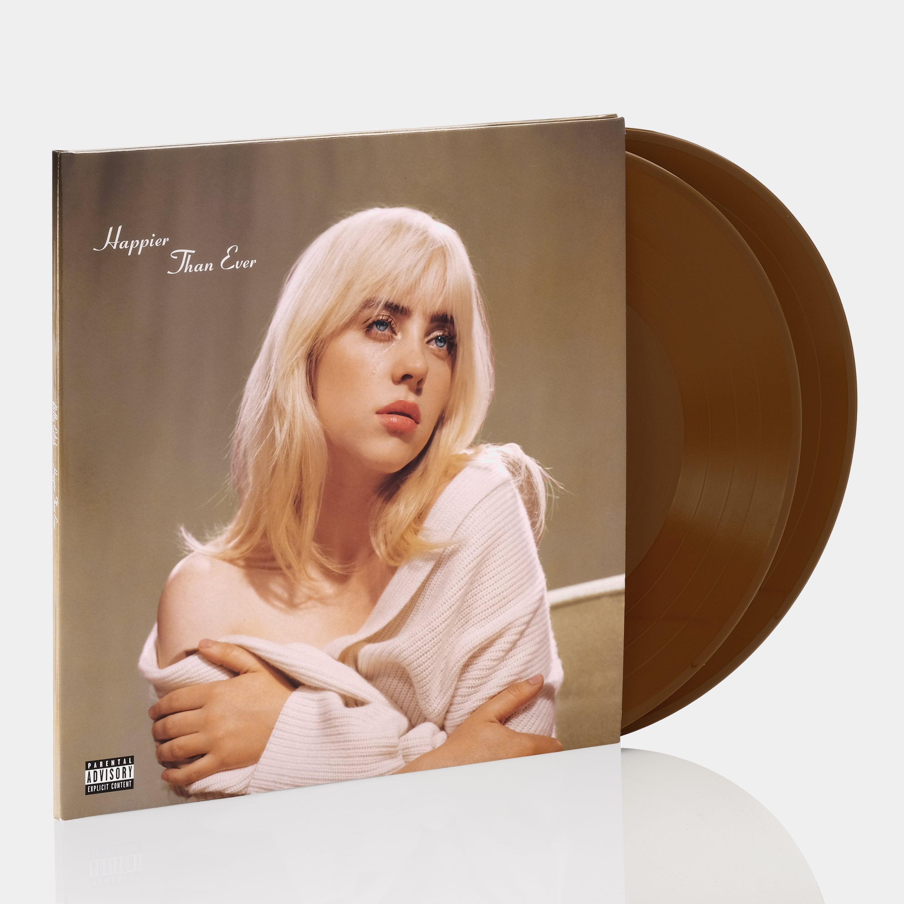 Billie Eilish - Happier Than Ever 2xLP Brown Vinyl Record