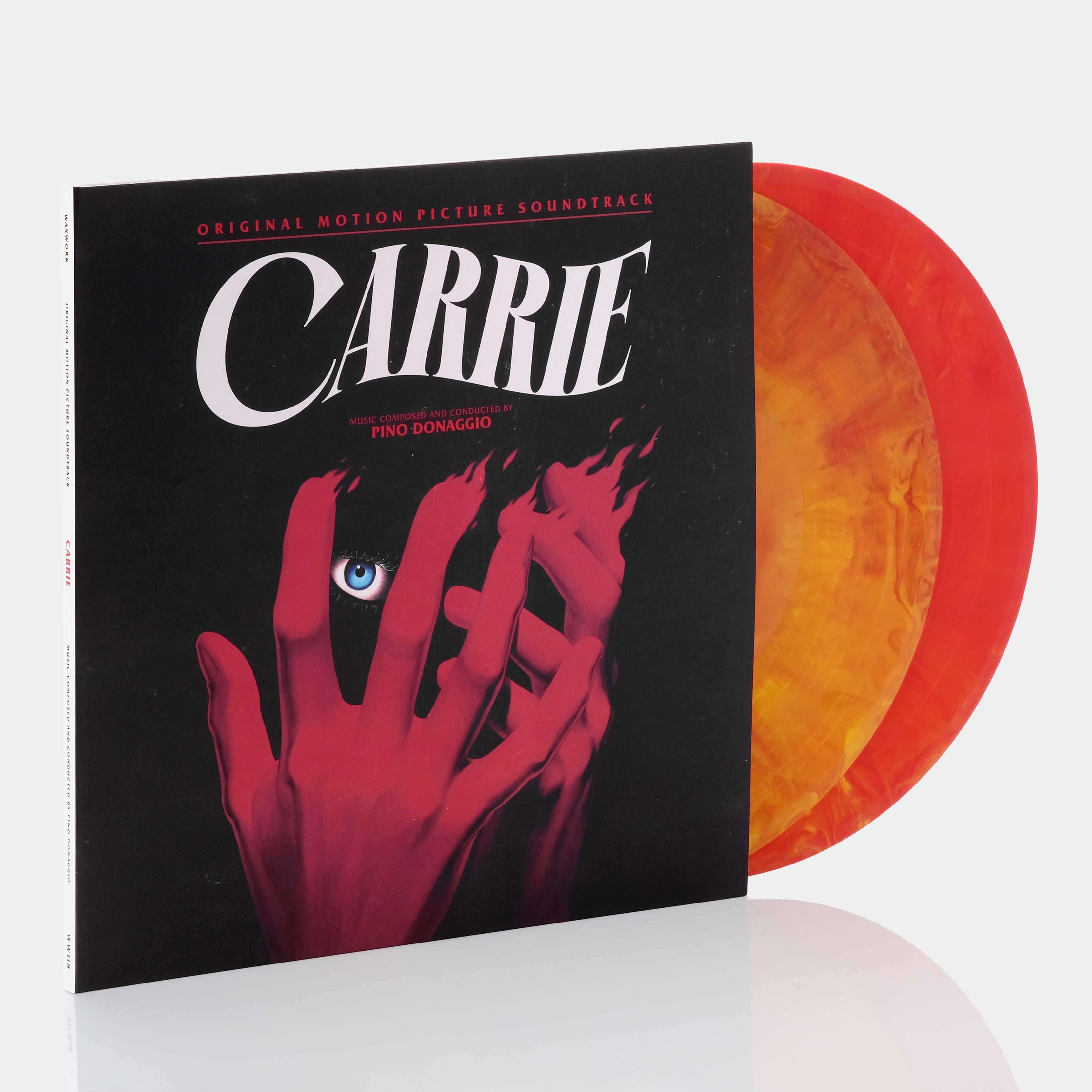 Pino Donaggio - Carrie (Original Motion Picture Soundtrack) 2xLP Orange & Red Splatter Vinyl Record