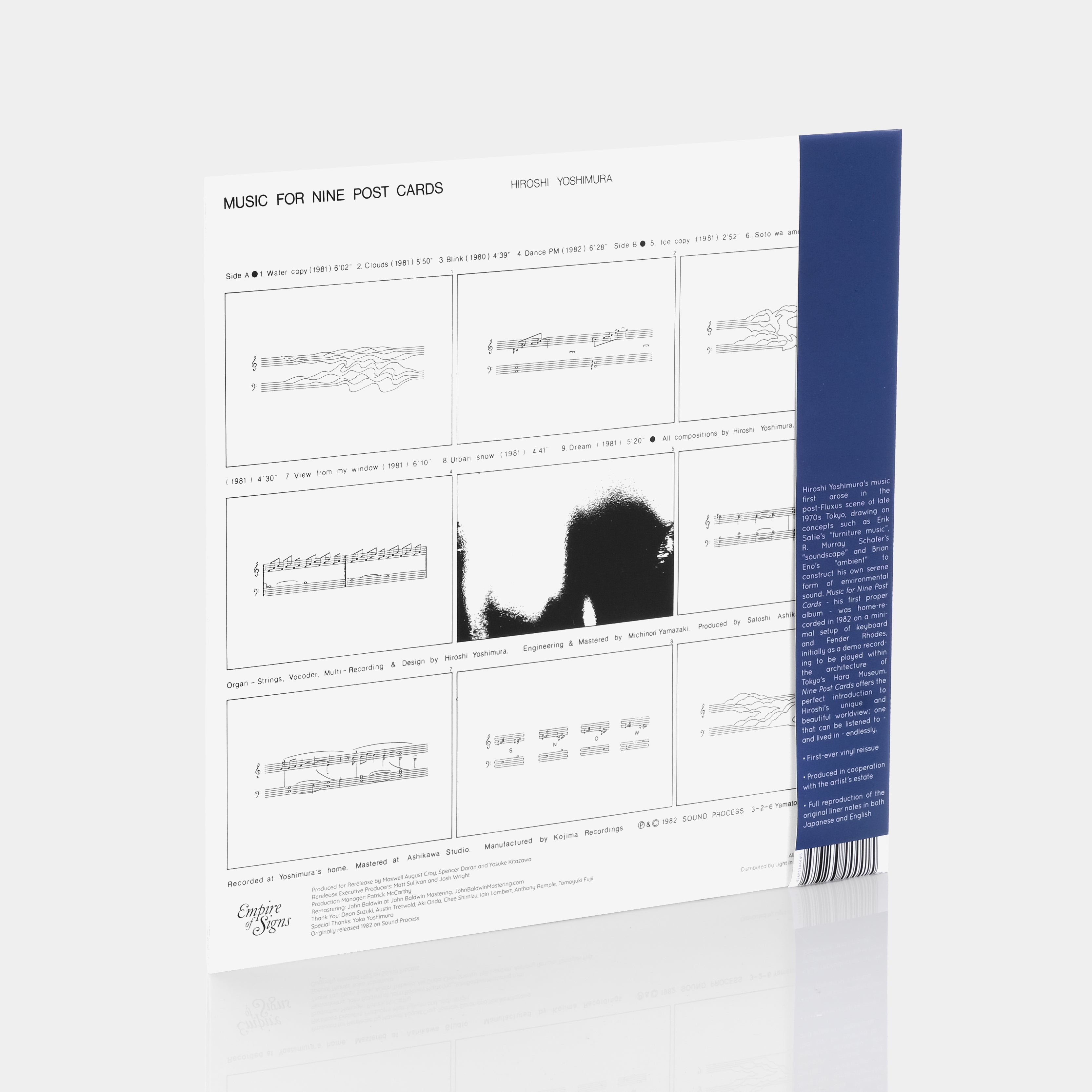 Hiroshi Yoshimura - Music For Nine Post Cards LP Vinyl Record
