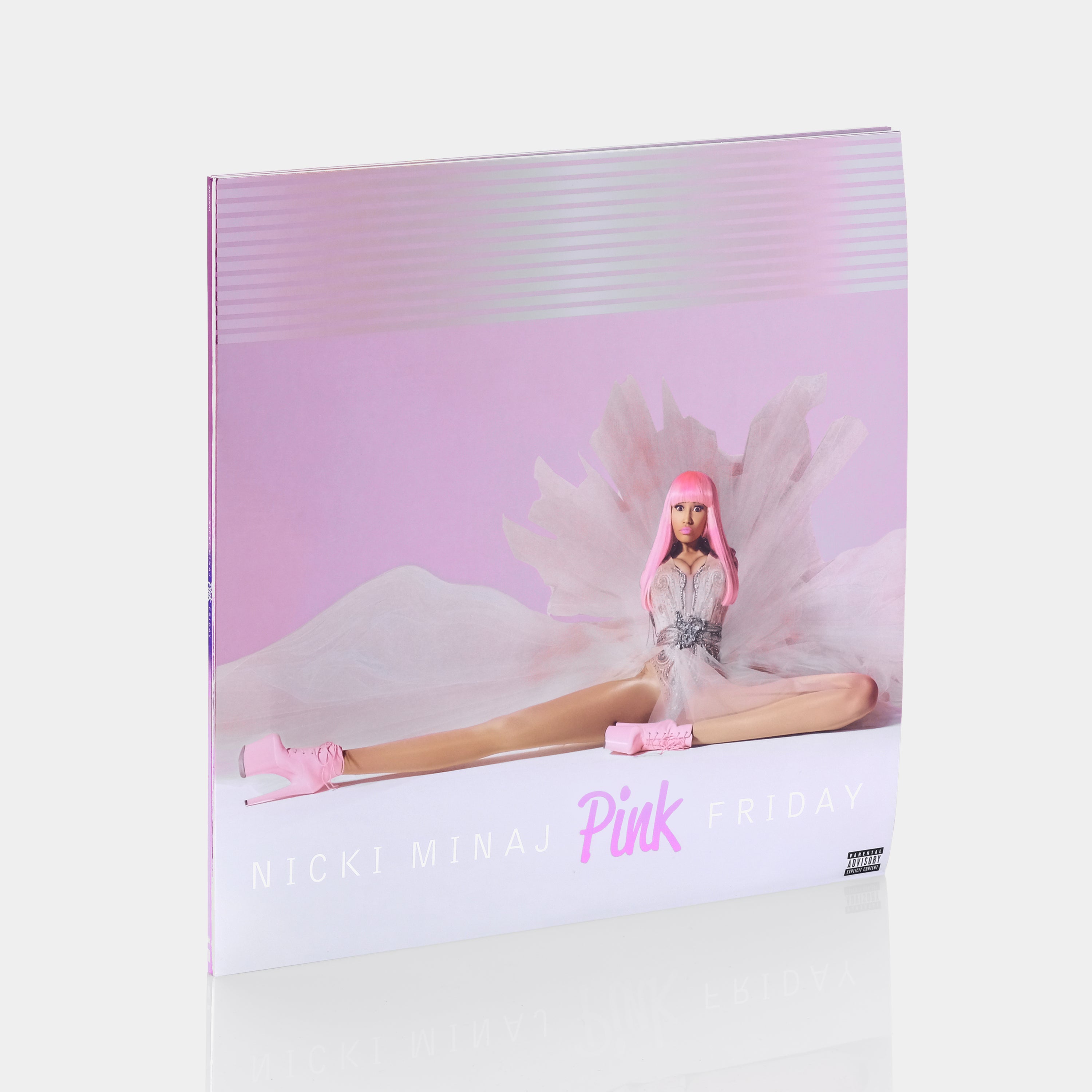 Nicki Minaj - Pink Friday (Deluxe Edition) 3xLP Pink Swirl Vinyl Record